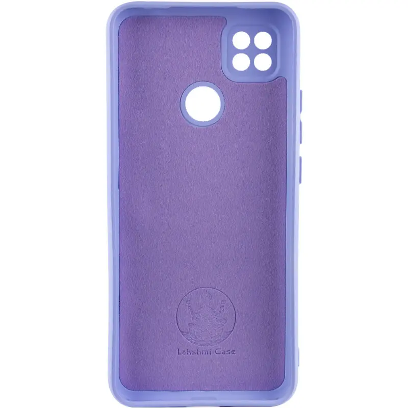 Чехол Silicone Cover Ummi Lakshmi Full Camera (AA) для Xiaomi Redmi 10A / 9C, Сиреневый / Dasheen 1, Силикон, купить оптом с доставкой