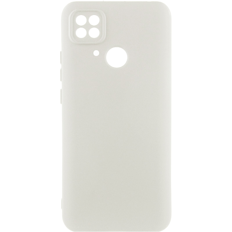 Чехол Silicone Cover Ummi Lakshmi Full Camera (AA) для Xiaomi Redmi 10C, Белый / White, Силикон, купить оптом с доставкой