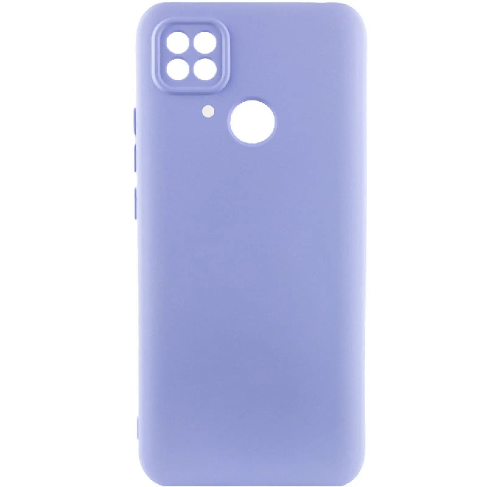 Чехол Silicone Cover Ummi Lakshmi Full Camera (AA) для Xiaomi Redmi 10C, Сиреневый / Dasheen, Силикон, купить оптом с доставкой