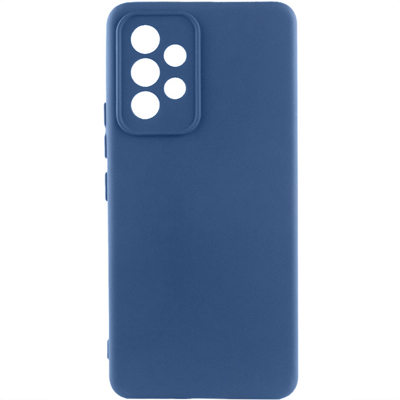 Чехол Silicone Cover Ummi Lakshmi Full Camera (AA) для Samsung Galaxy A33 5G, Синий / Navy Blue, Силикон, купить оптом с доставкой