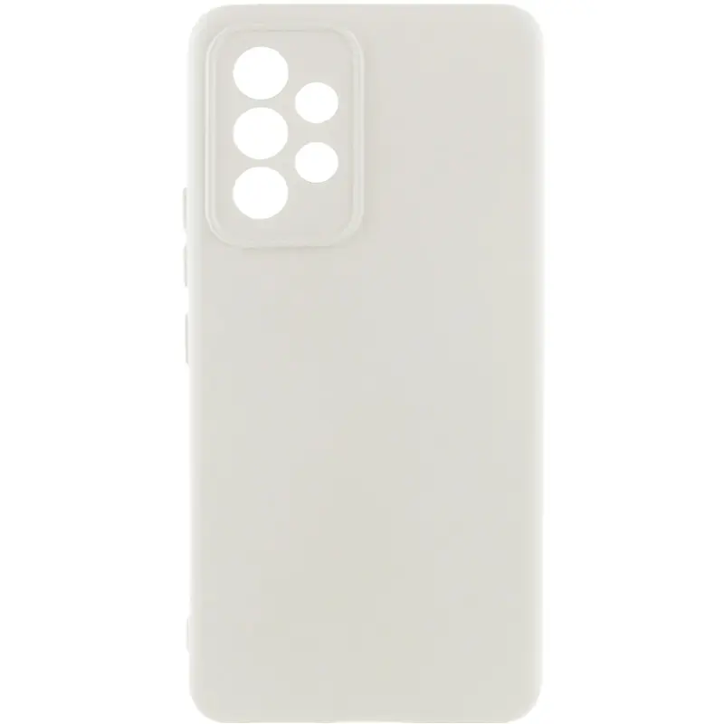 Чехол Silicone Cover Ummi Lakshmi Full Camera (AA) для Samsung Galaxy A33 5G, Белый / White, Силикон, купить оптом с доставкой