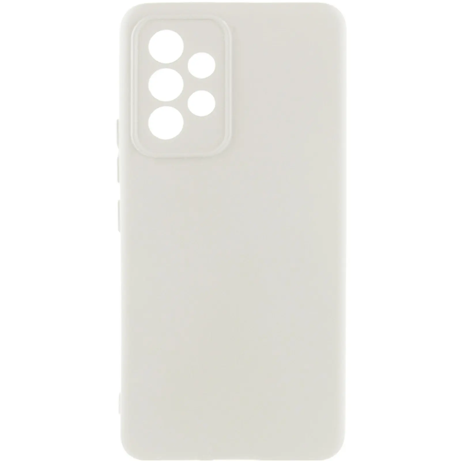 Чехол Silicone Cover Ummi Lakshmi Full Camera (AA) для Samsung Galaxy A33 5G, Белый / White, Силикон, купить оптом с доставкой