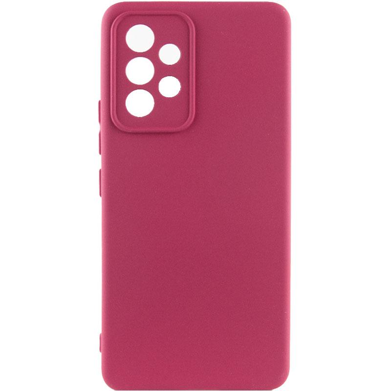 Чехол Silicone Cover Lakshmi Full Camera (AA) для Samsung Galaxy A33 5G | Микрофибра на картинке №1