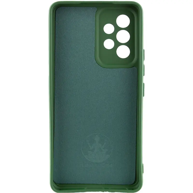 Чехол Silicone Cover Ummi Lakshmi Full Camera (AA) для Samsung Galaxy A33 5G, Зеленый / Dark green 1, Силикон, купить оптом с доставкой