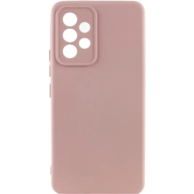 Чехол Silicone Cover Ummi Lakshmi Full Camera (AA) для Samsung Galaxy A33 5G, Розовый / Pink Sand, Силикон, купить оптом с доставкой