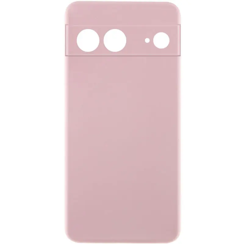 Чехол Silicone Cover Ummi Lakshmi Full Camera (AA) для Google Pixel 7, Розовый / Pink Sand, Силикон, купить оптом с доставкой
