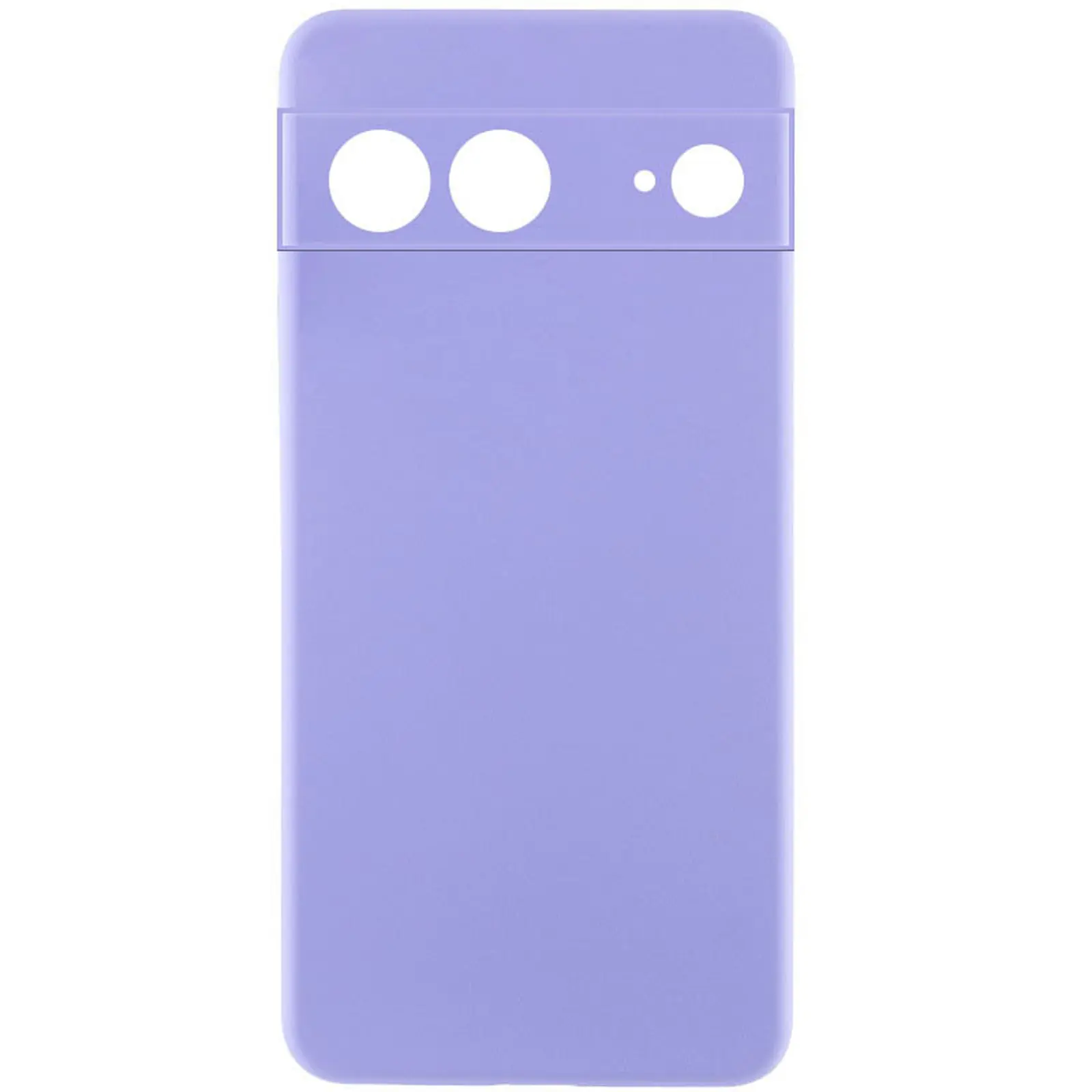 Чехол Silicone Cover Ummi Lakshmi Full Camera (AA) для Google Pixel 7, Сиреневый / Dasheen, Силикон, купить оптом с доставкой