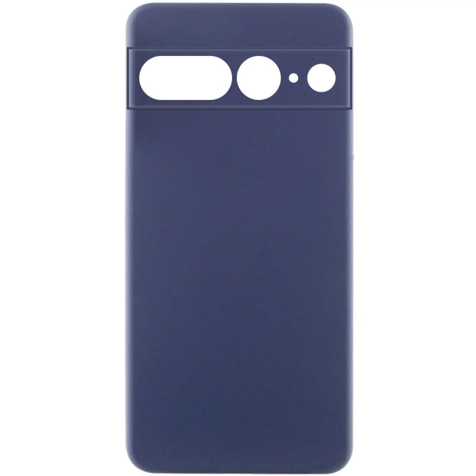 Чехол Silicone Cover Ummi Lakshmi Full Camera (AA) для Google Pixel 7 Pro, Синий / Midnight Blue, Силикон, купить оптом с доставкой