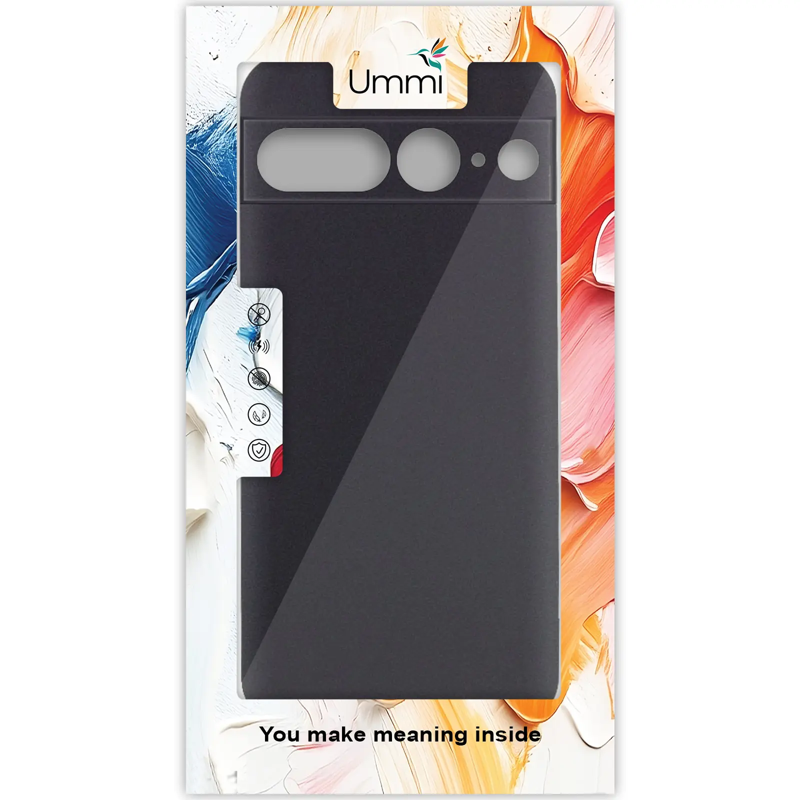 Чехол Silicone Cover Ummi Lakshmi Full Camera (AA) для Google Pixel 7 Pro, Черный / Black 1, Силикон, купить оптом с доставкой