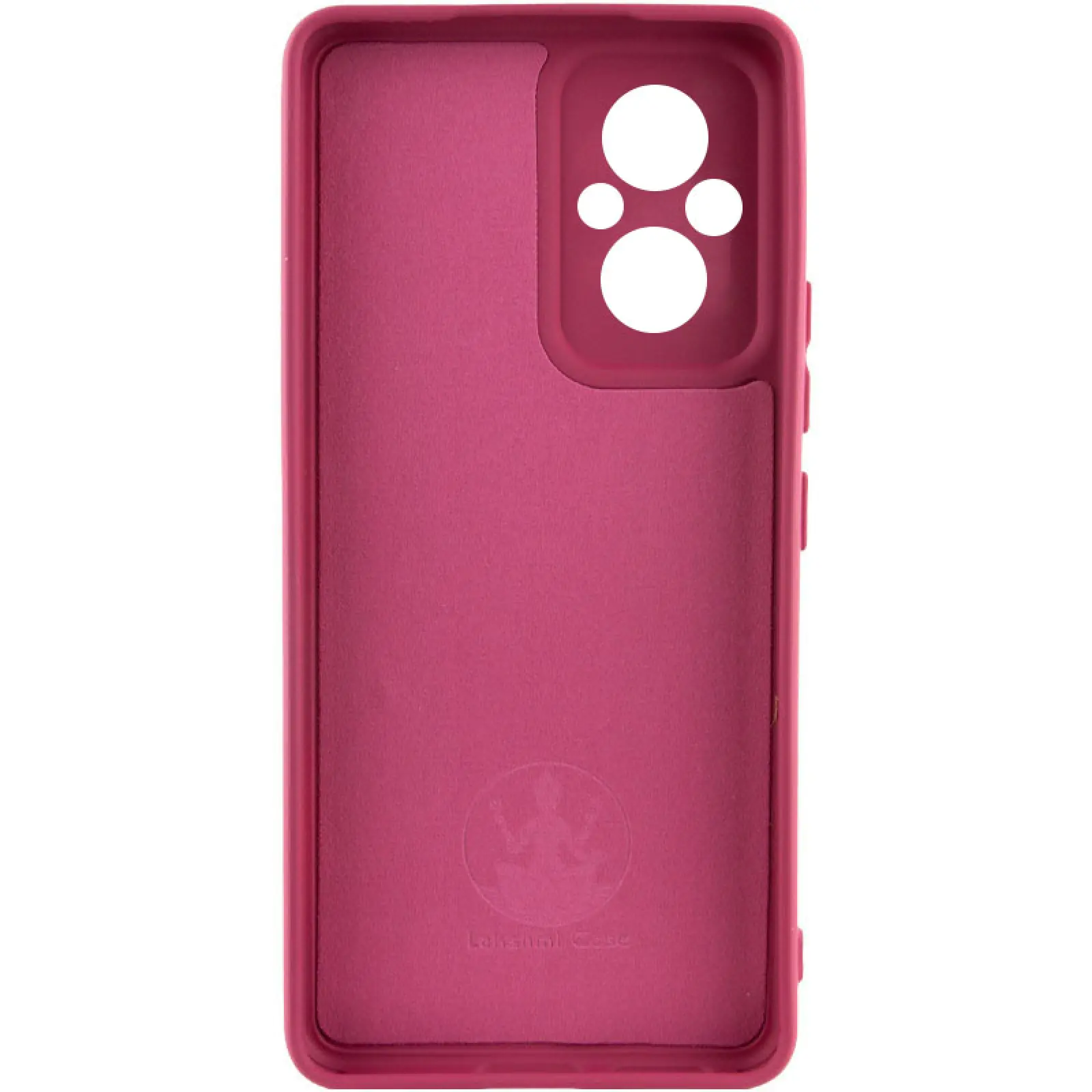 Чехол Silicone Cover Ummi Lakshmi Full Camera (AA) для Xiaomi Poco M5, Бордовый / Marsala 1, Силикон, купить оптом с доставкой