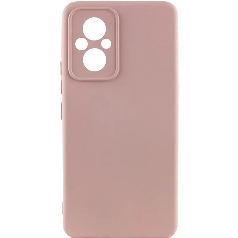 Чехол Silicone Cover Ummi Lakshmi Full Camera (AA) для Xiaomi Poco M5, Розовый / Pink Sand, Силикон, купить оптом с доставкой
