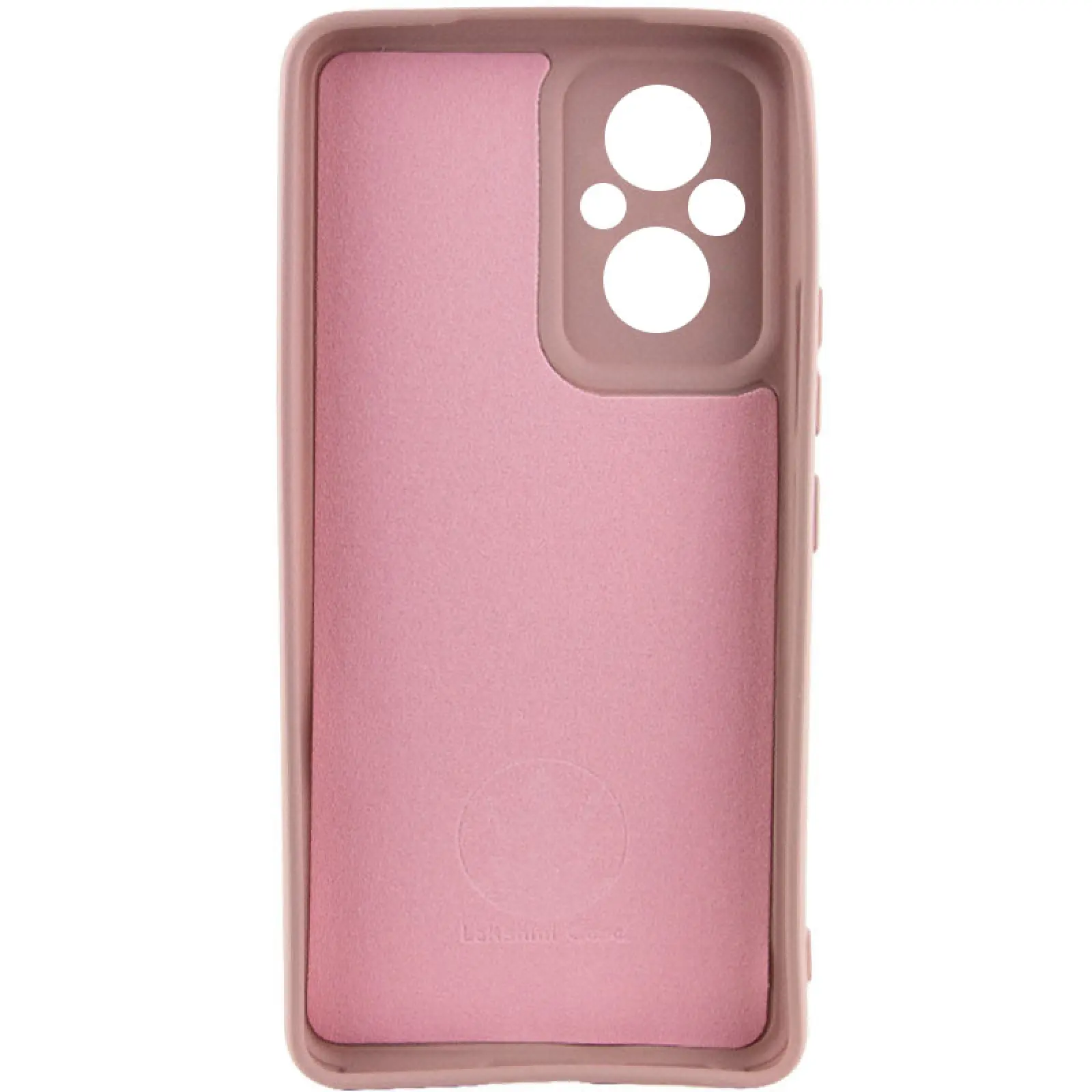 Чехол Silicone Cover Ummi Lakshmi Full Camera (AA) для Xiaomi Poco M5, Розовый / Pink Sand 1, Силикон, купить оптом с доставкой
