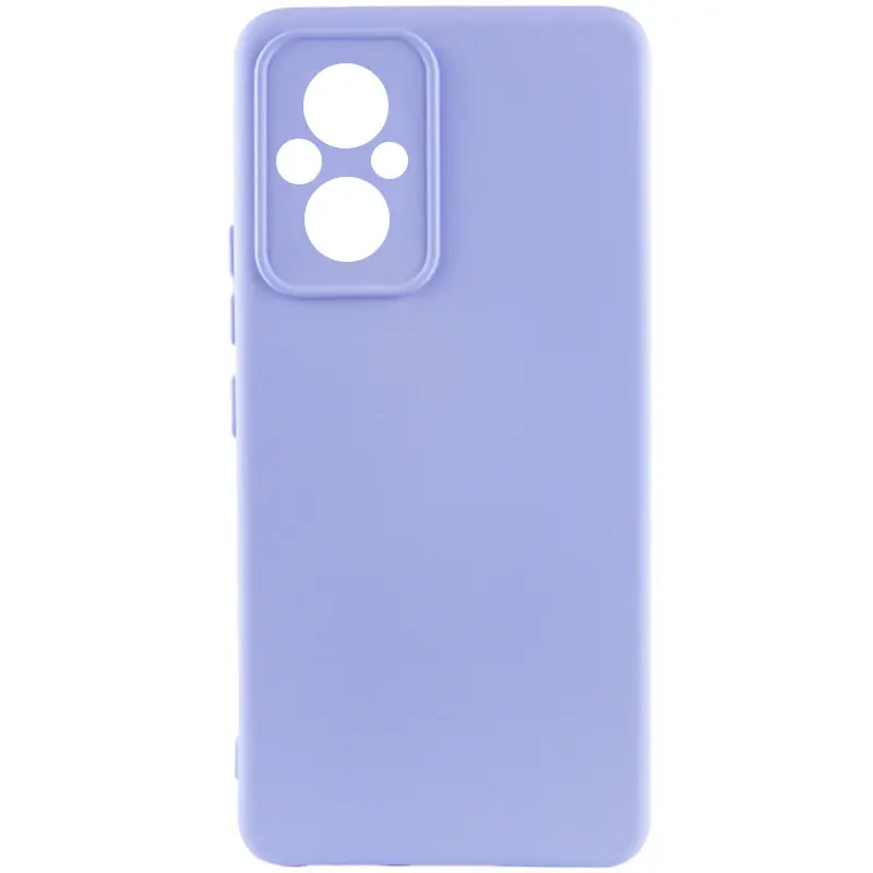 Чехол Silicone Cover Ummi Lakshmi Full Camera (AA) для Xiaomi Poco M5, Сиреневый / Dasheen, Силикон, купить оптом с доставкой