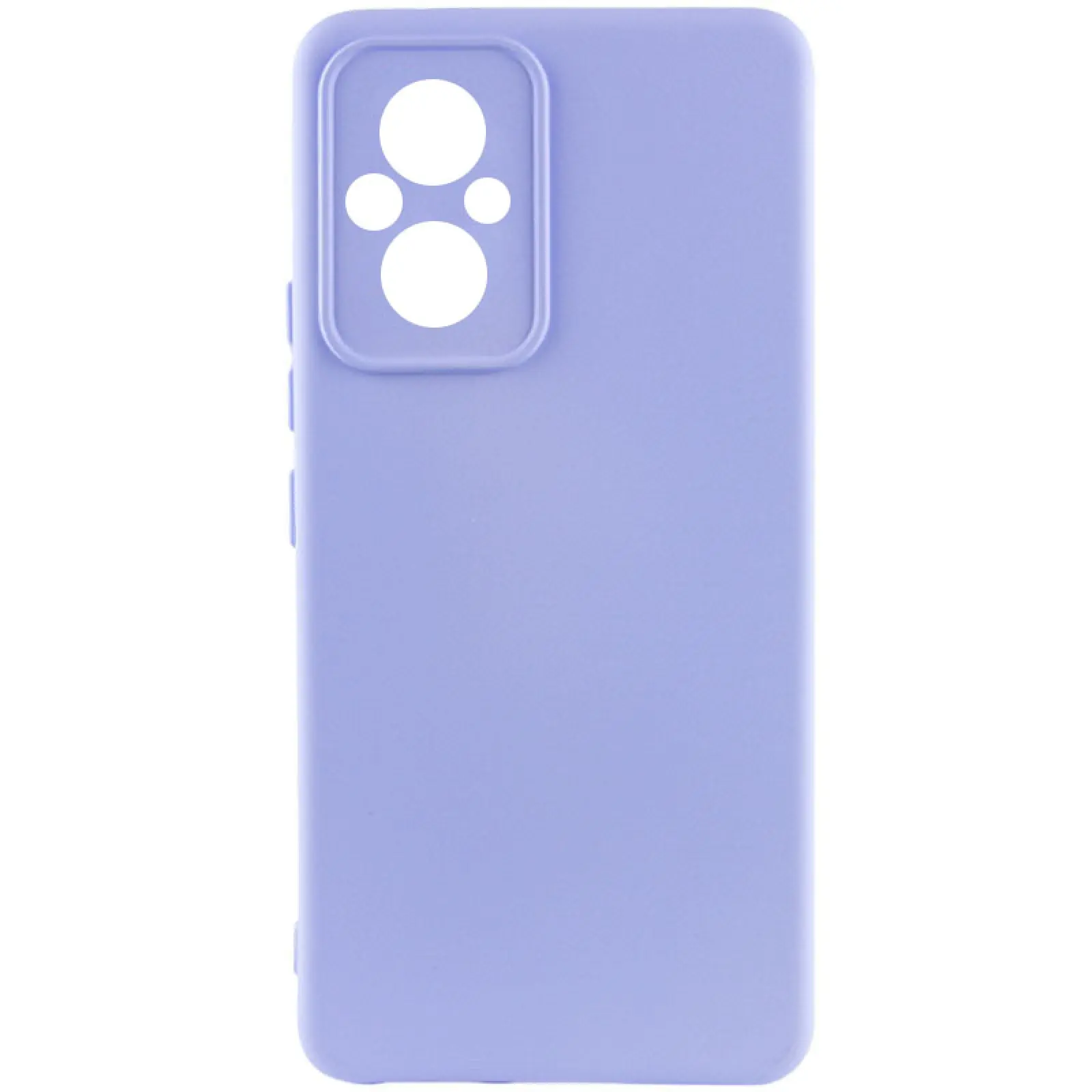 Чехол Silicone Cover Ummi Lakshmi Full Camera (AA) для Xiaomi Poco M5, Сиреневый / Dasheen, Силикон, купить оптом с доставкой