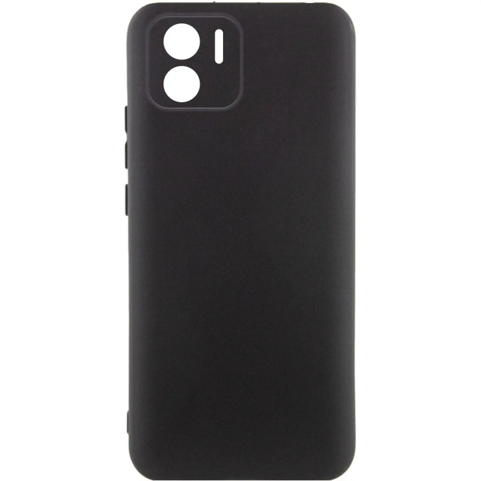 Чохол Silicone Cover Ummi Lakshmi Full Camera (AA) для Xiaomi Redmi A1 / A2, Чорний / Black, Силікон, купити оптом з доставкою