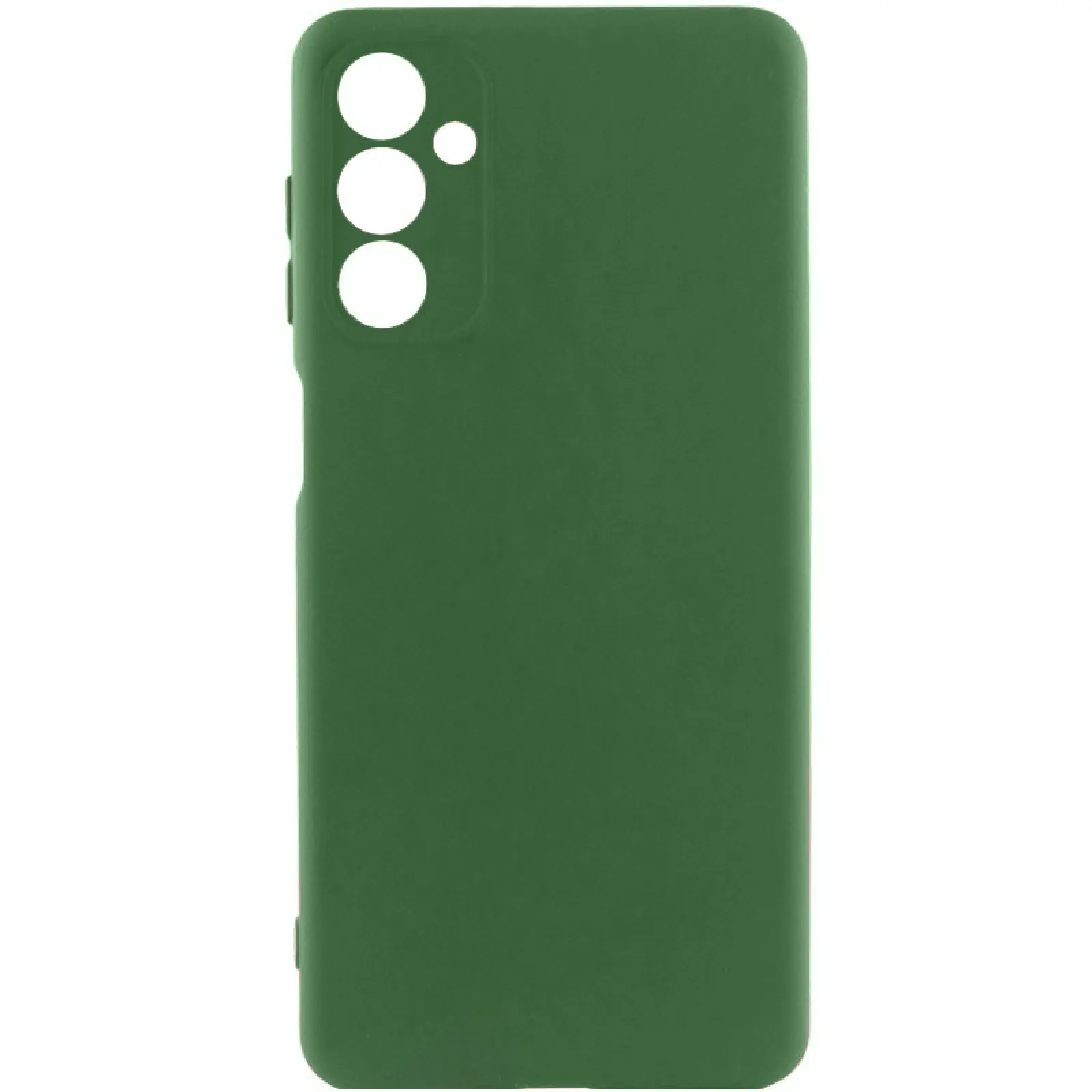 Чохол Silicone Cover Ummi Lakshmi Full Camera (AA) для Samsung Galaxy A04s, Зелений / Dark green, Силікон, купити оптом з доставкою