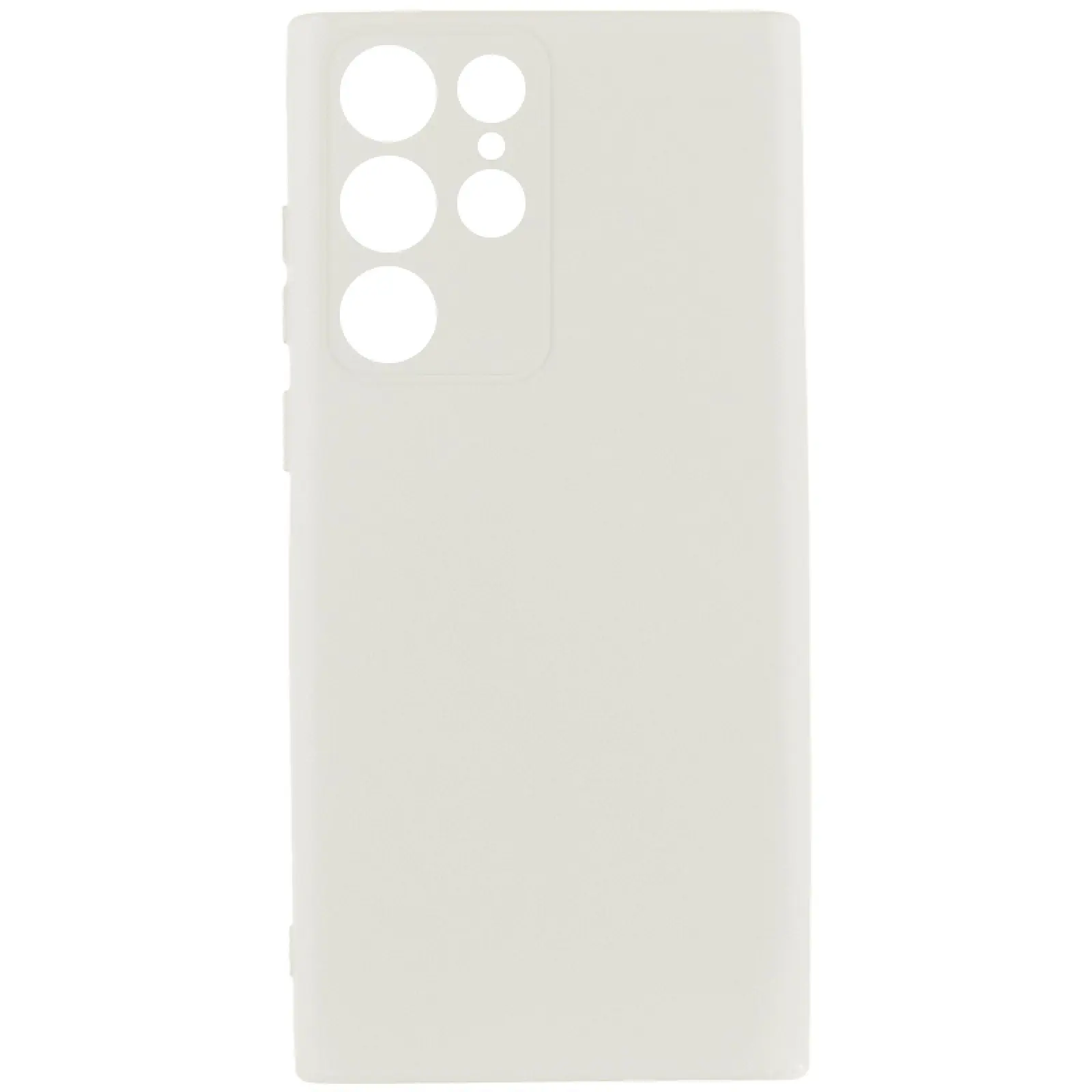 Чехол Silicone Cover Ummi Lakshmi Full Camera (AA) для Samsung Galaxy S23 Ultra, Белый / White, Силикон, купить оптом с доставкой