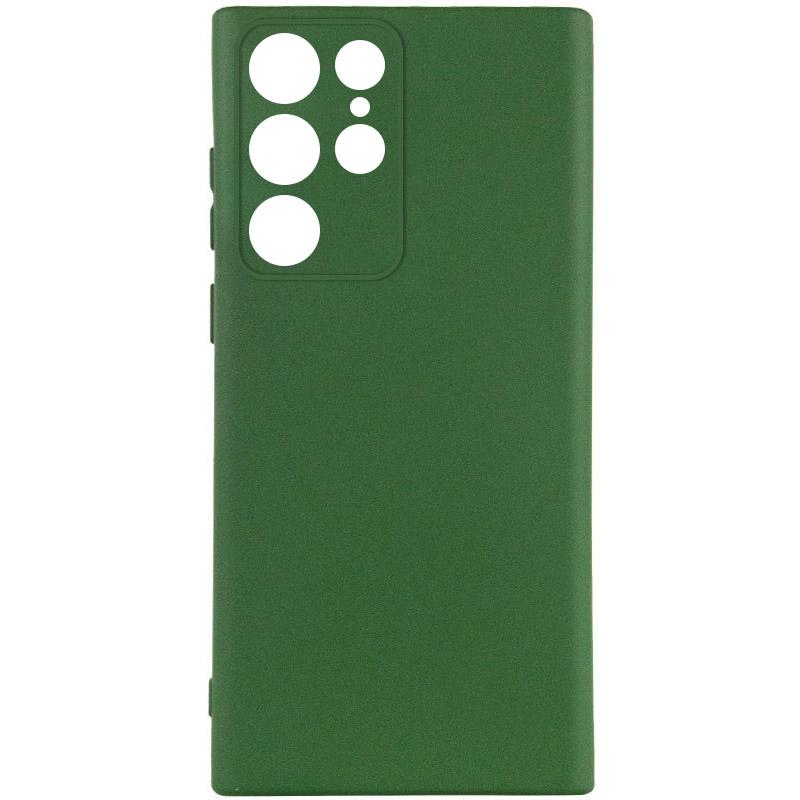 Чохол Silicone Cover Lakshmi Full Camera (AA) для Samsung Galaxy S23 Ultra | Мікрофібра на малюнкі №1