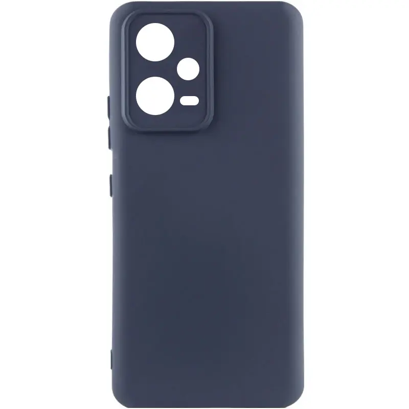 Чехол Silicone Cover Ummi Lakshmi Full Camera (AA) для Xiaomi Poco X5 5G / Note 12 5G, Синий / Midnight Blue, Силикон, купить оптом с доставкой