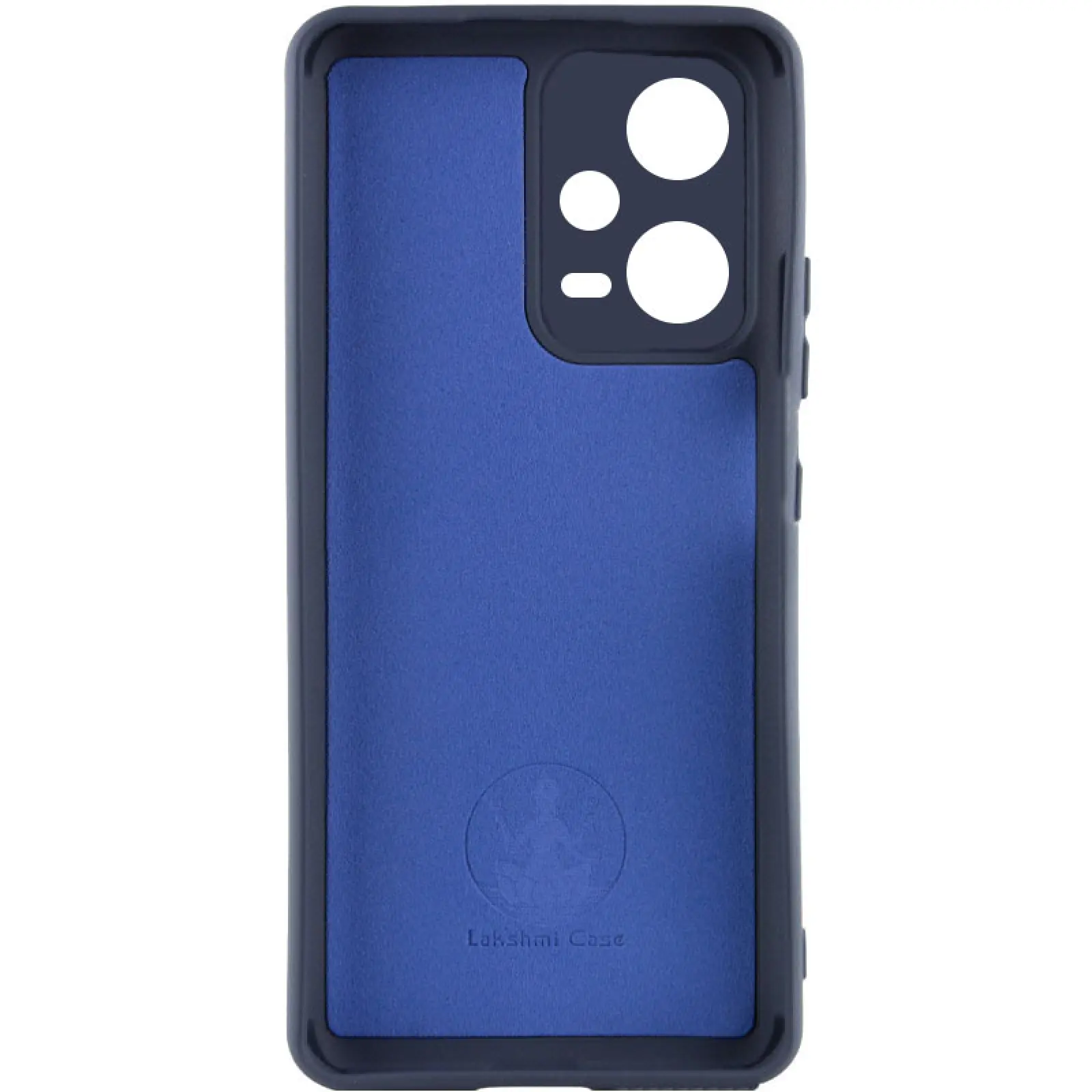 Чехол Silicone Cover Ummi Lakshmi Full Camera (AA) для Xiaomi Poco X5 5G / Note 12 5G, Синий / Midnight Blue 1, Силикон, купить оптом с доставкой