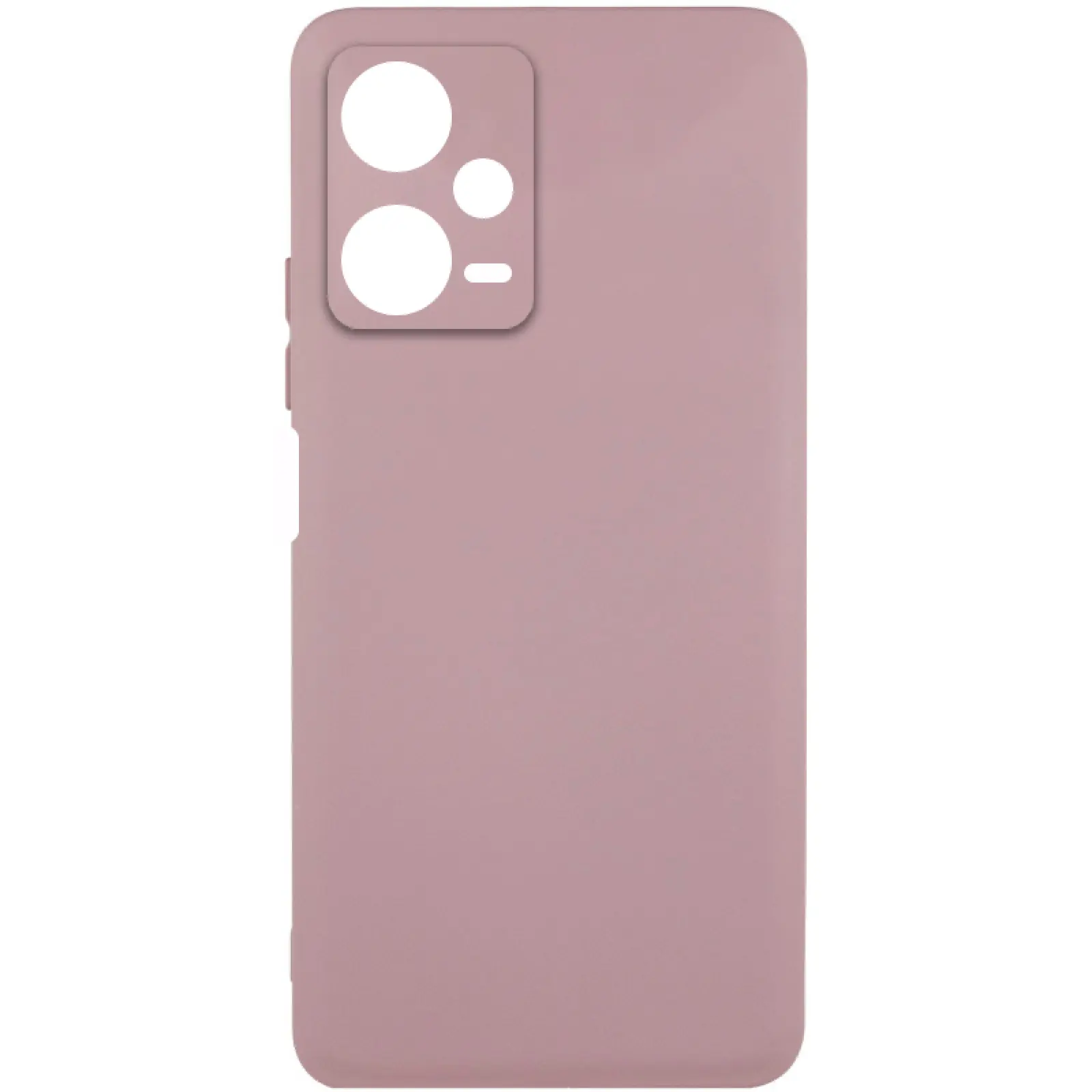 Чехол Silicone Cover Ummi Lakshmi Full Camera (AA) для Xiaomi Redmi Note 12 Pro 5G, Розовый / Pink Sand, Силикон, купить оптом с доставкой