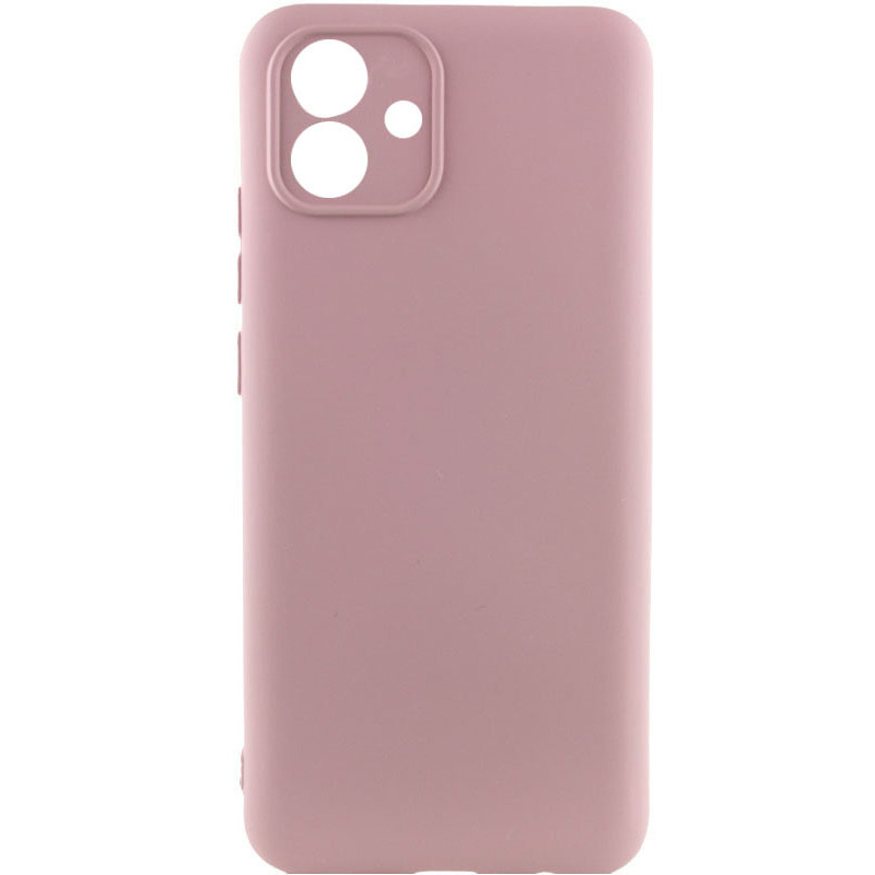 Чохол Silicone Cover Lakshmi Full Camera (AA) для Samsung Galaxy A04e | Мікрофібра на малюнкі №1