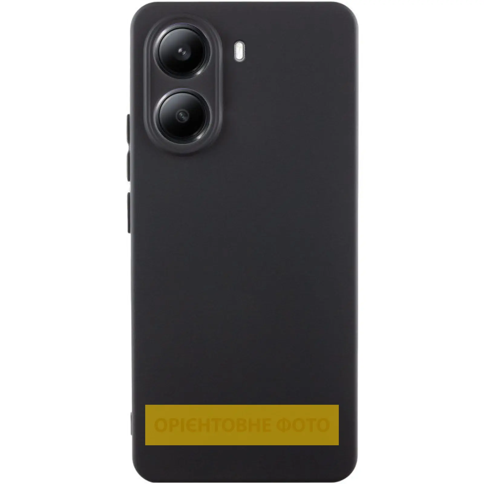 Чохол Silicone Cover Ummi Lakshmi Full Camera (AA) для Xiaomi Redmi Note 12 Pro+ 5G, Чорний / Black, Силікон, купити оптом з доставкою