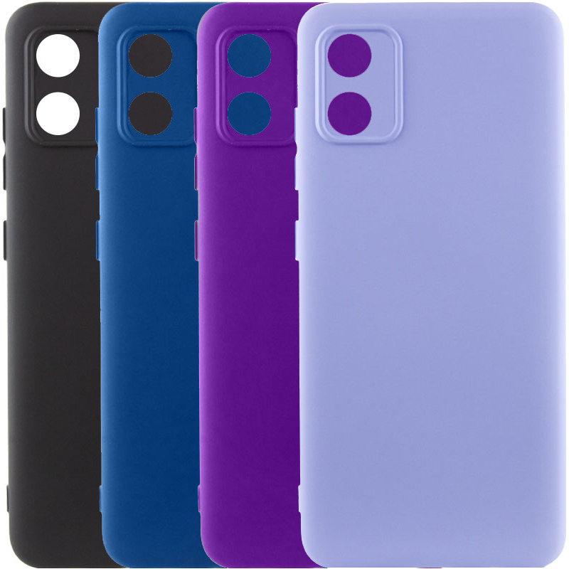 Чехол Silicone Cover Ummi Lakshmi Full Camera (AA) для Motorola Moto E13, Силикон, купить оптом с доставкой