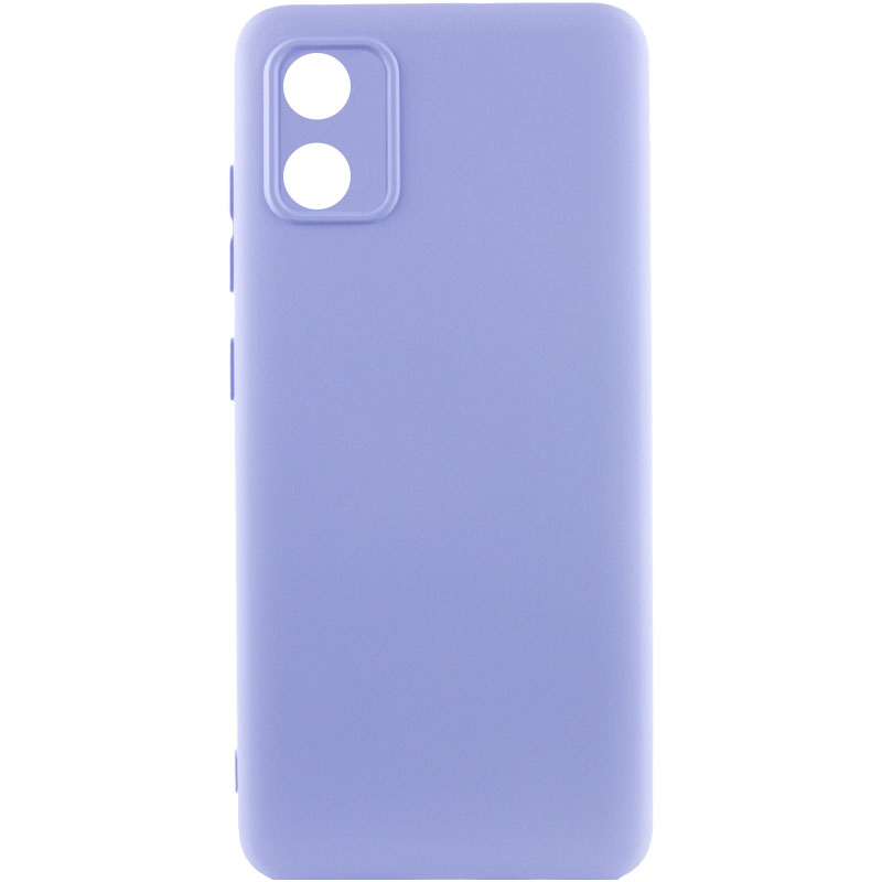 Чехол Silicone Cover Ummi Lakshmi Full Camera (AA) для Motorola Moto E13, Сиреневый / Dasheen, Силикон, купить оптом с доставкой