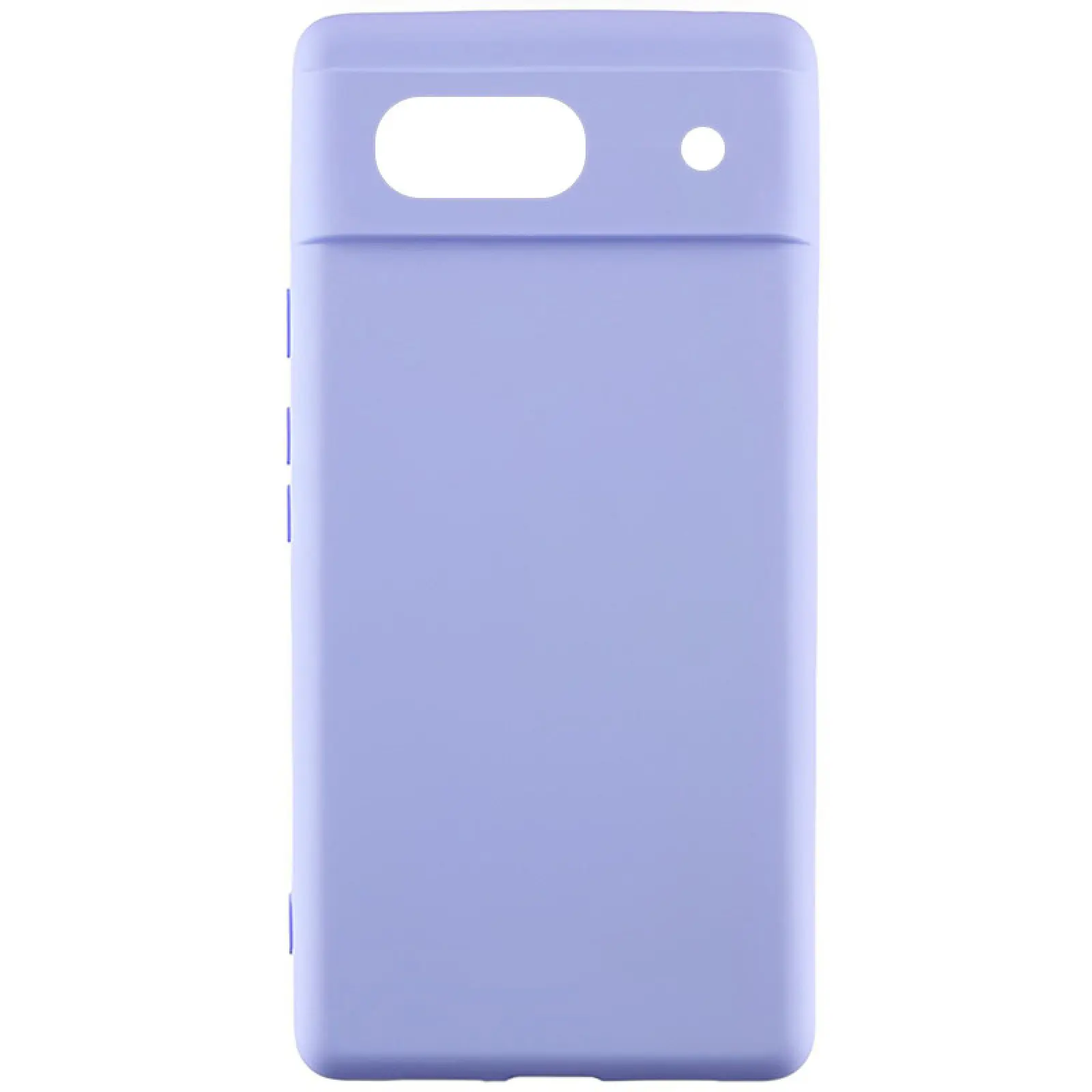 Чохол Silicone Cover Ummi Lakshmi Full Camera (AA) для Google Pixel 7a, Бузковий / Dasheen, Силікон, купити оптом з доставкою