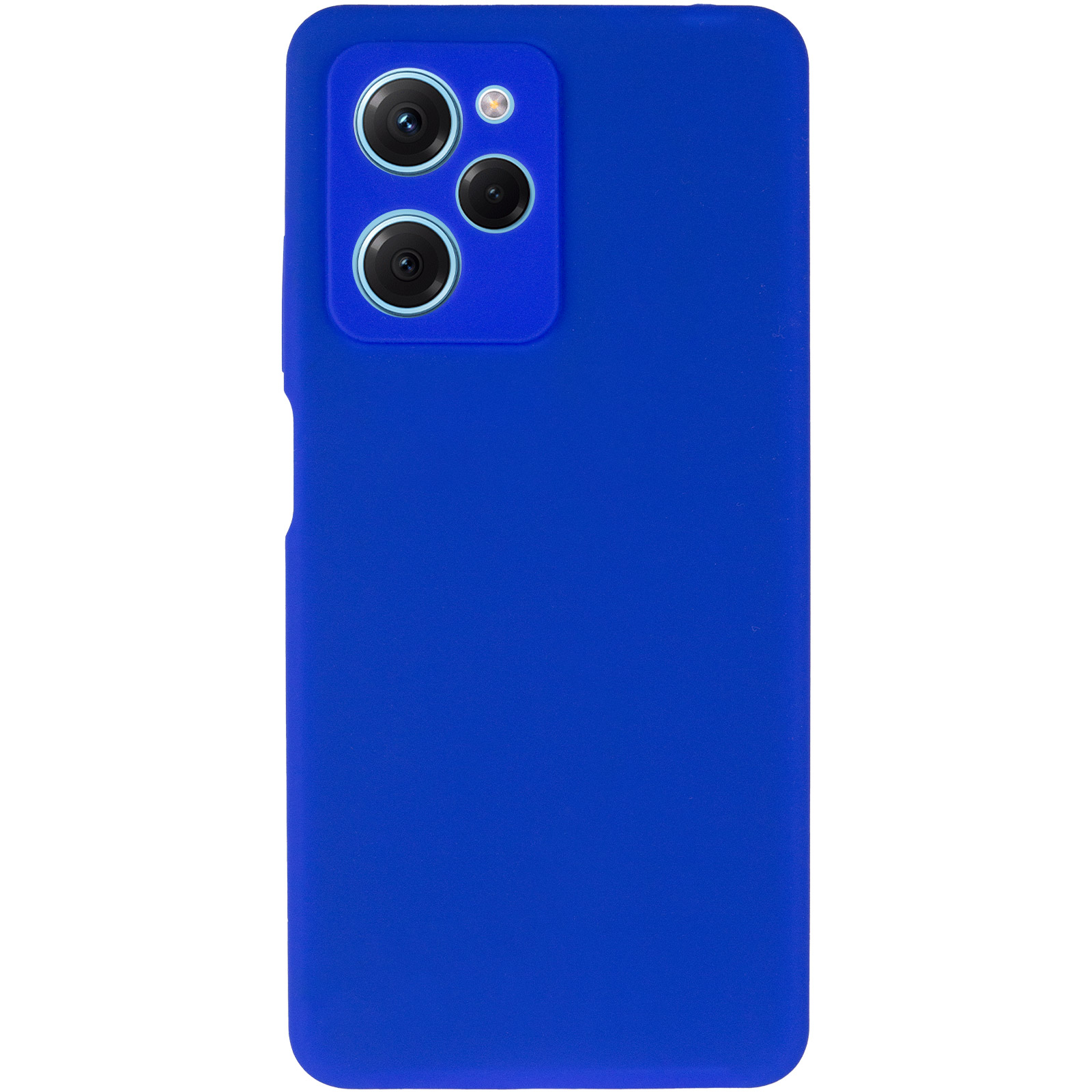 Чехол Silicone Cover Ummi Lakshmi Full Camera (AA) для Xiaomi Poco X5 Pro 5G, Синий / Iris 1, Силикон, купить оптом с доставкой