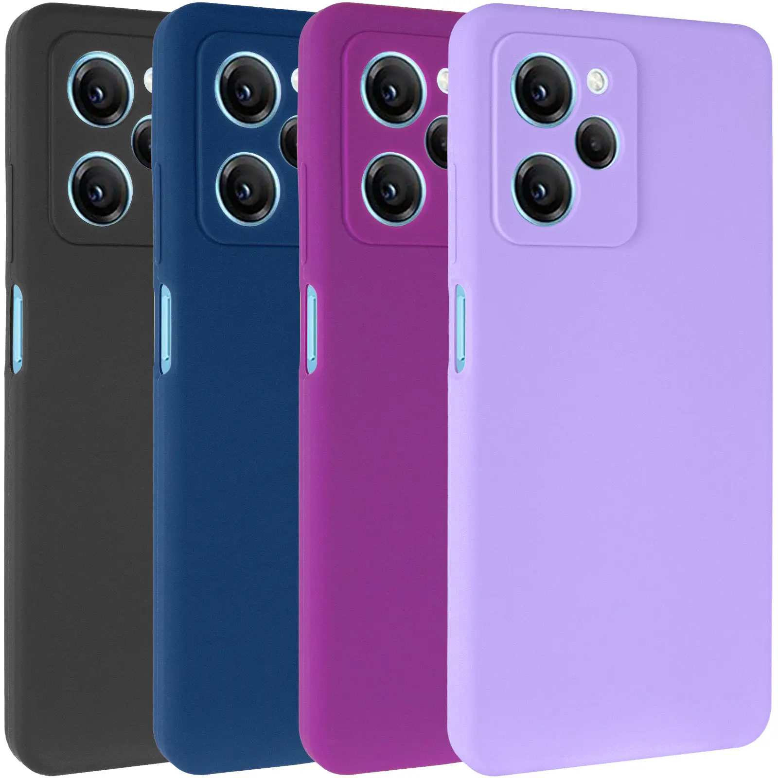 Чехол Silicone Cover Ummi Lakshmi Full Camera (AA) для Xiaomi Poco X5 Pro 5G, Силикон, купить оптом с доставкой
