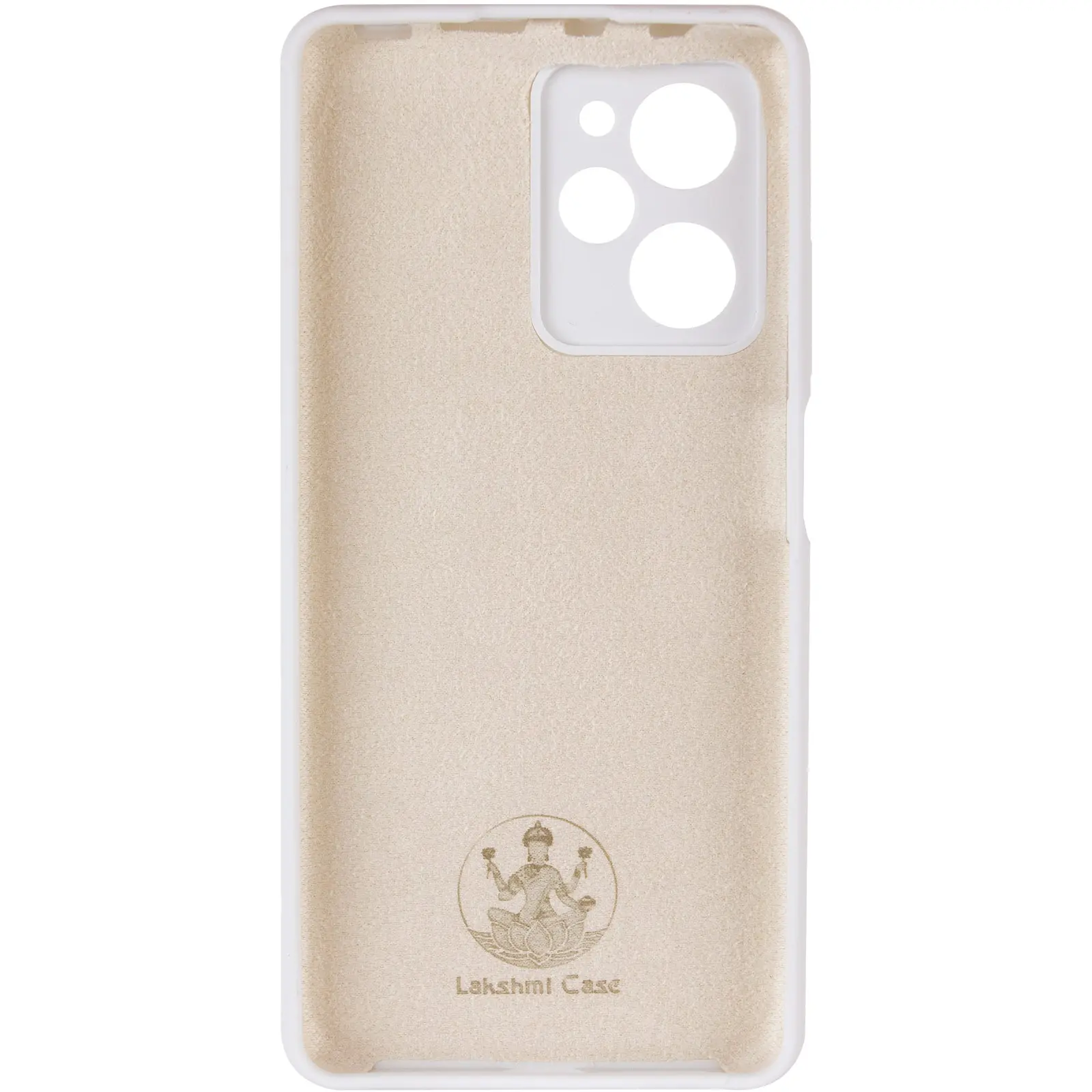 Чехол Silicone Cover Ummi Lakshmi Full Camera (AA) для Xiaomi Poco X5 Pro 5G, Белый / White 2, Силикон, купить оптом с доставкой