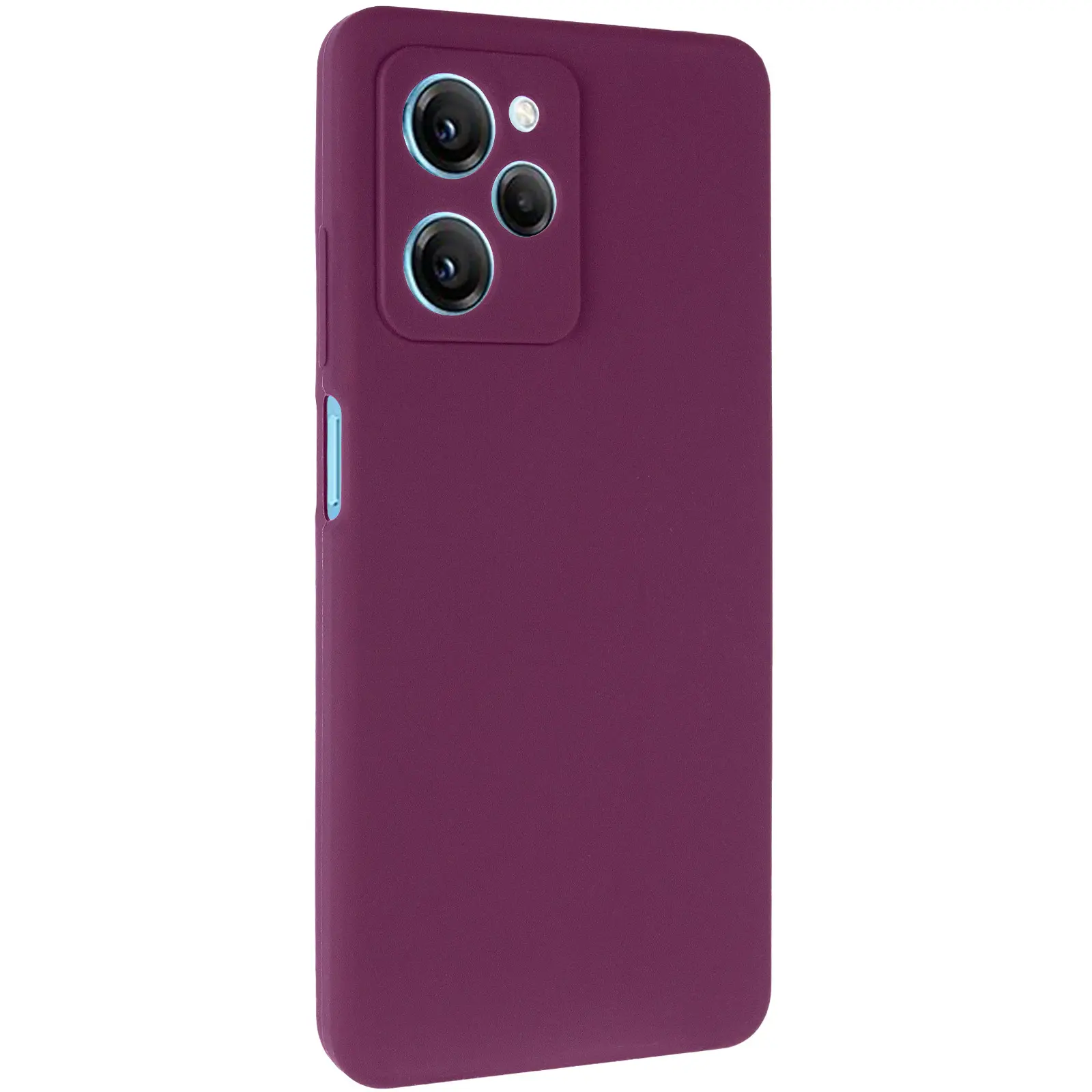 Чехол Silicone Cover Ummi Lakshmi Full Camera (AA) для Xiaomi Poco X5 Pro 5G, Бордовый / Marsala, Силикон, купить оптом с доставкой
