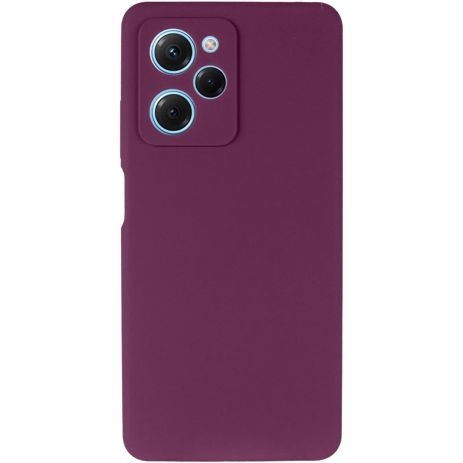 Чехол Silicone Cover Ummi Lakshmi Full Camera (AA) для Xiaomi Poco X5 Pro 5G, Бордовый / Marsala 1, Силикон, купить оптом с доставкой