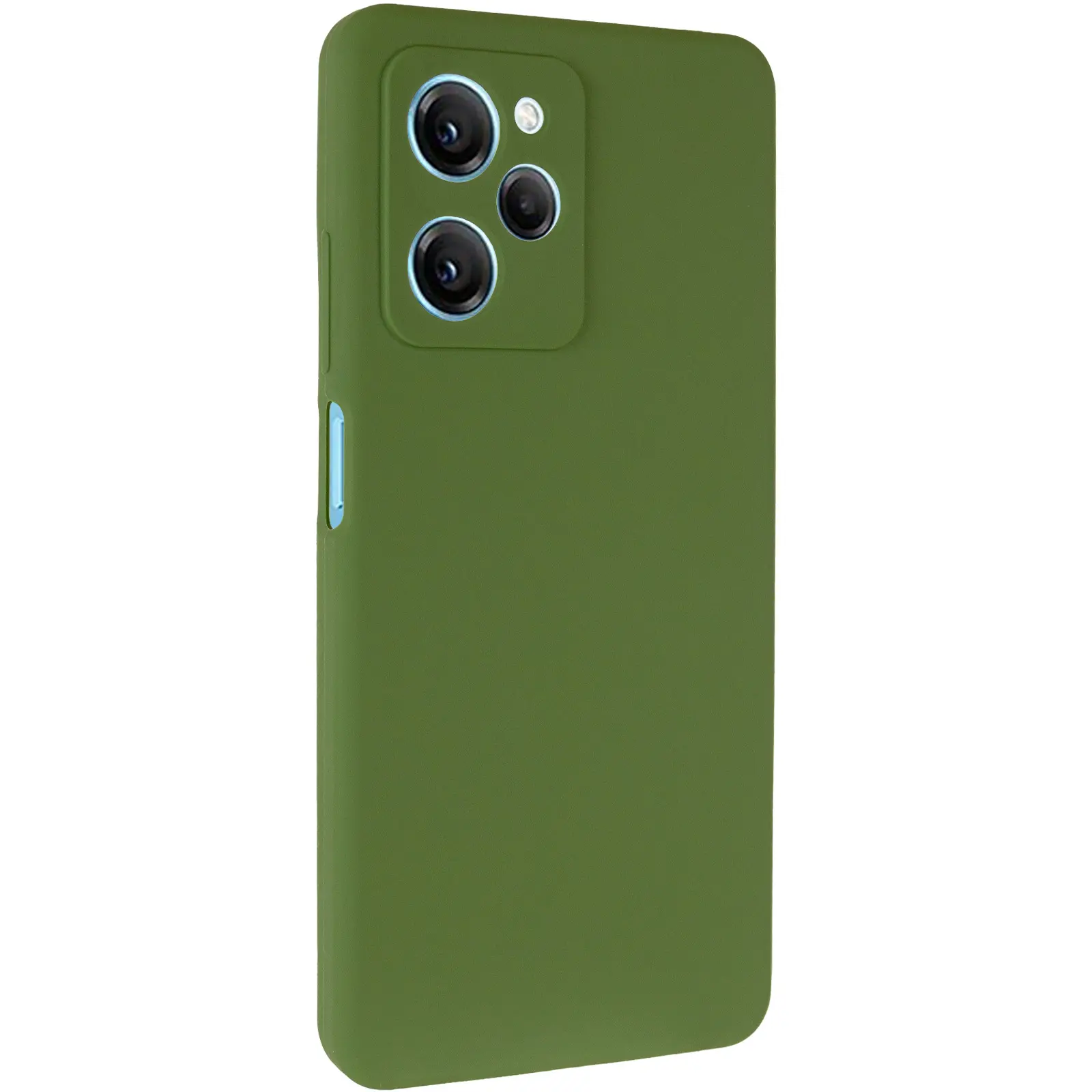 Чехол Silicone Cover Ummi Lakshmi Full Camera (AA) для Xiaomi Poco X5 Pro 5G, Зеленый / Dark green, Силикон, купить оптом с доставкой