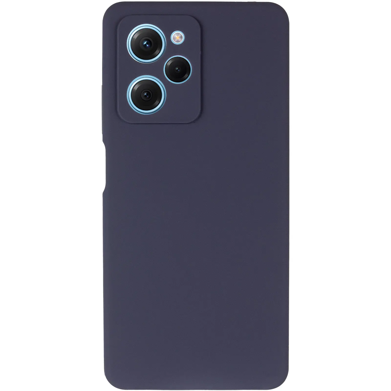 Чехол Silicone Cover Ummi Lakshmi Full Camera (AA) для Xiaomi Poco X5 Pro 5G, Синий / Midnight Blue 1, Силикон, купить оптом с доставкой