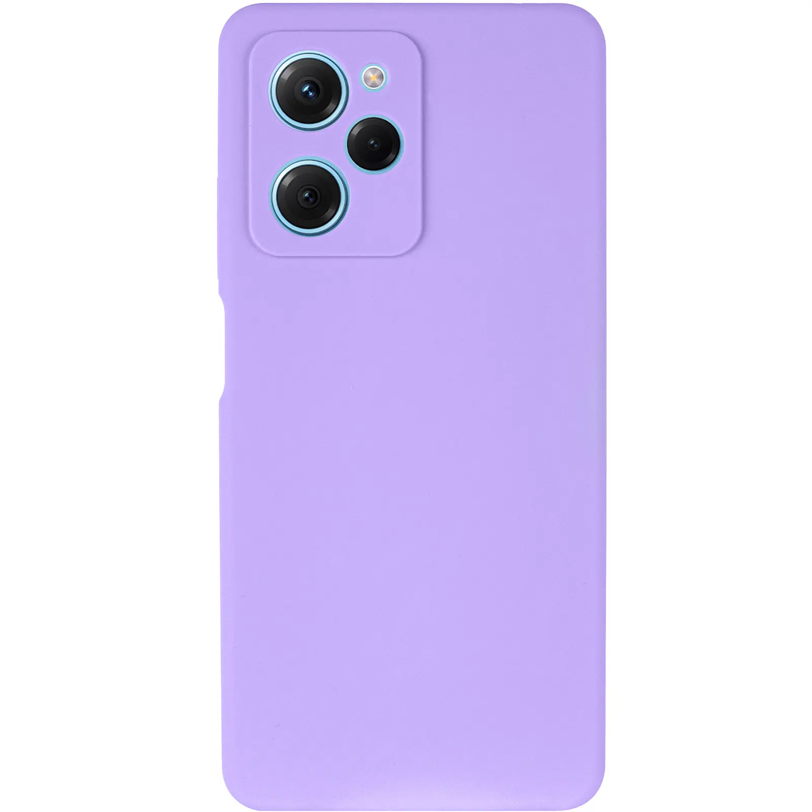 Чехол Silicone Cover Ummi Lakshmi Full Camera (AA) для Xiaomi Poco X5 Pro 5G, Сиреневый / Dasheen 2, Силикон, купить оптом с доставкой