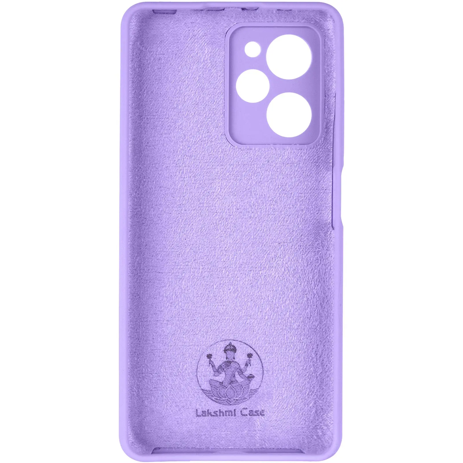 Чехол Silicone Cover Ummi Lakshmi Full Camera (AA) для Xiaomi Poco X5 Pro 5G, Сиреневый / Dasheen 3, Силикон, купить оптом с доставкой