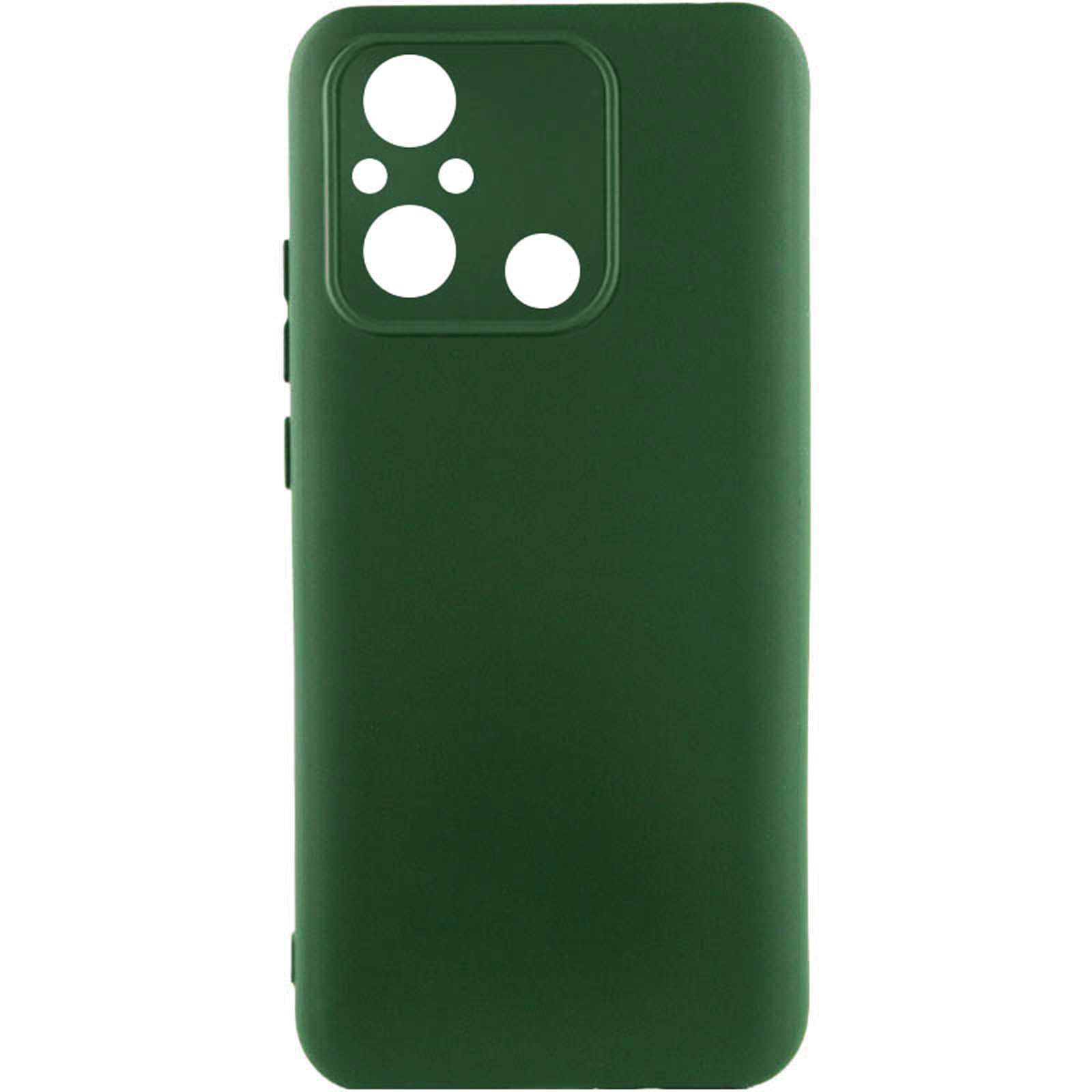 Чохол Silicone Cover Ummi Lakshmi Full Camera (AA) для Xiaomi Redmi 12C / Poco C55, Зелений / Cyprus Green, Силікон, купити оптом з доставкою