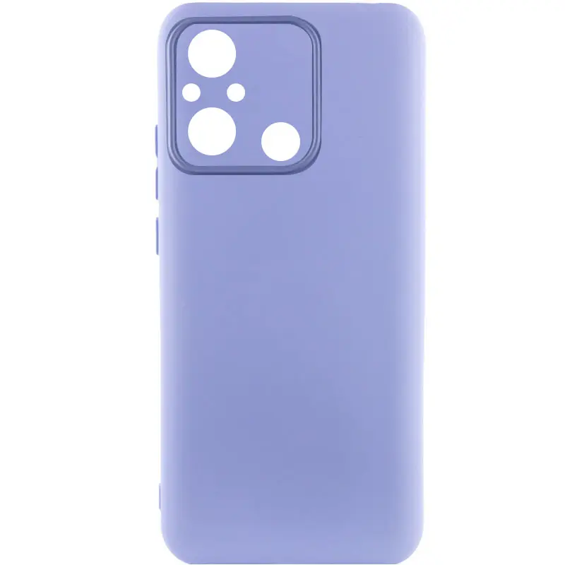 Чехол Silicone Cover Ummi Lakshmi Full Camera (AA) для Xiaomi Redmi 12C / Poco C55, Сиреневый / Dasheen, Силикон, купить оптом с доставкой