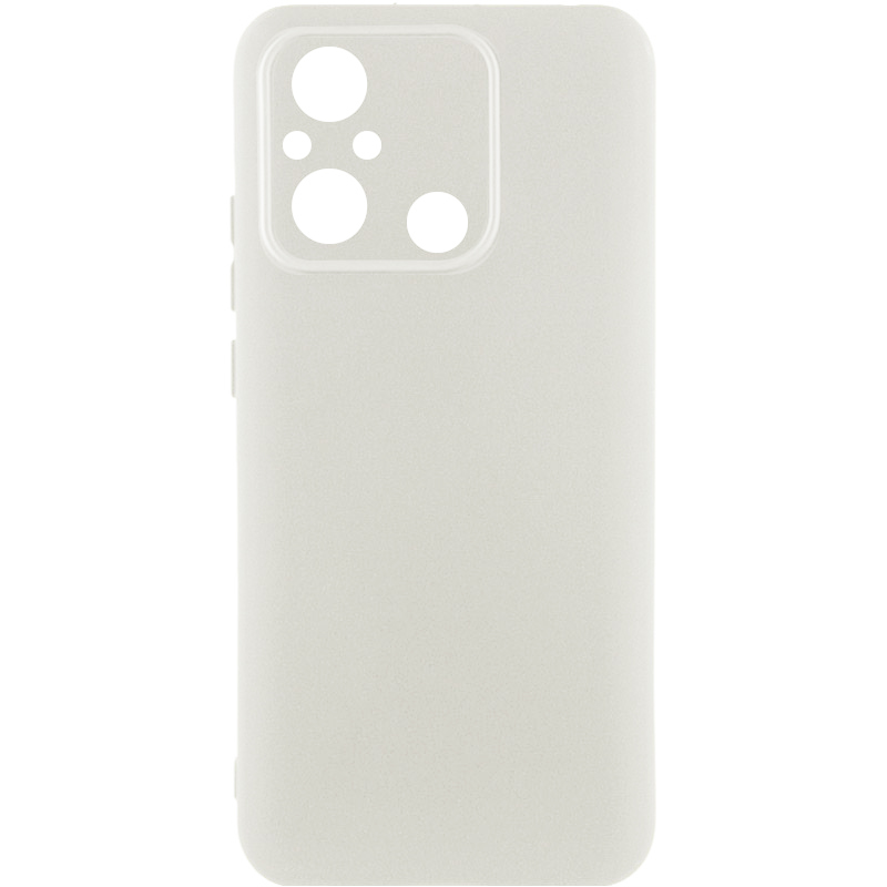 Чехол Silicone Cover Ummi Lakshmi Full Camera (AA) для Xiaomi Redmi 12C / Poco C55, Белый / White, Силикон, купить оптом с доставкой