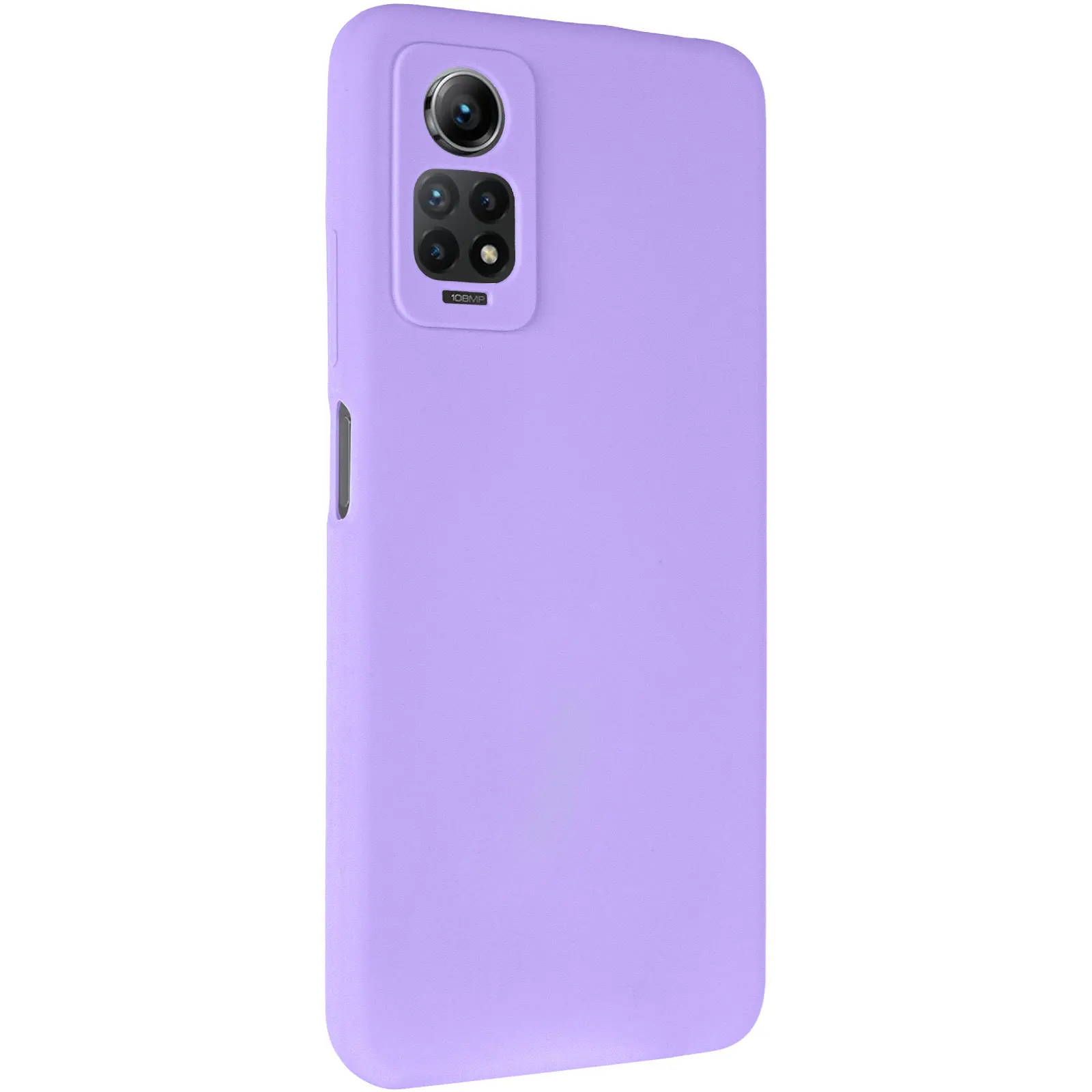 Чохол Silicone Cover Ummi Lakshmi Full Camera (AA) для Xiaomi Redmi Note 12 Pro 4G, Бузковий / Dasheen, Силікон, купити оптом з доставкою