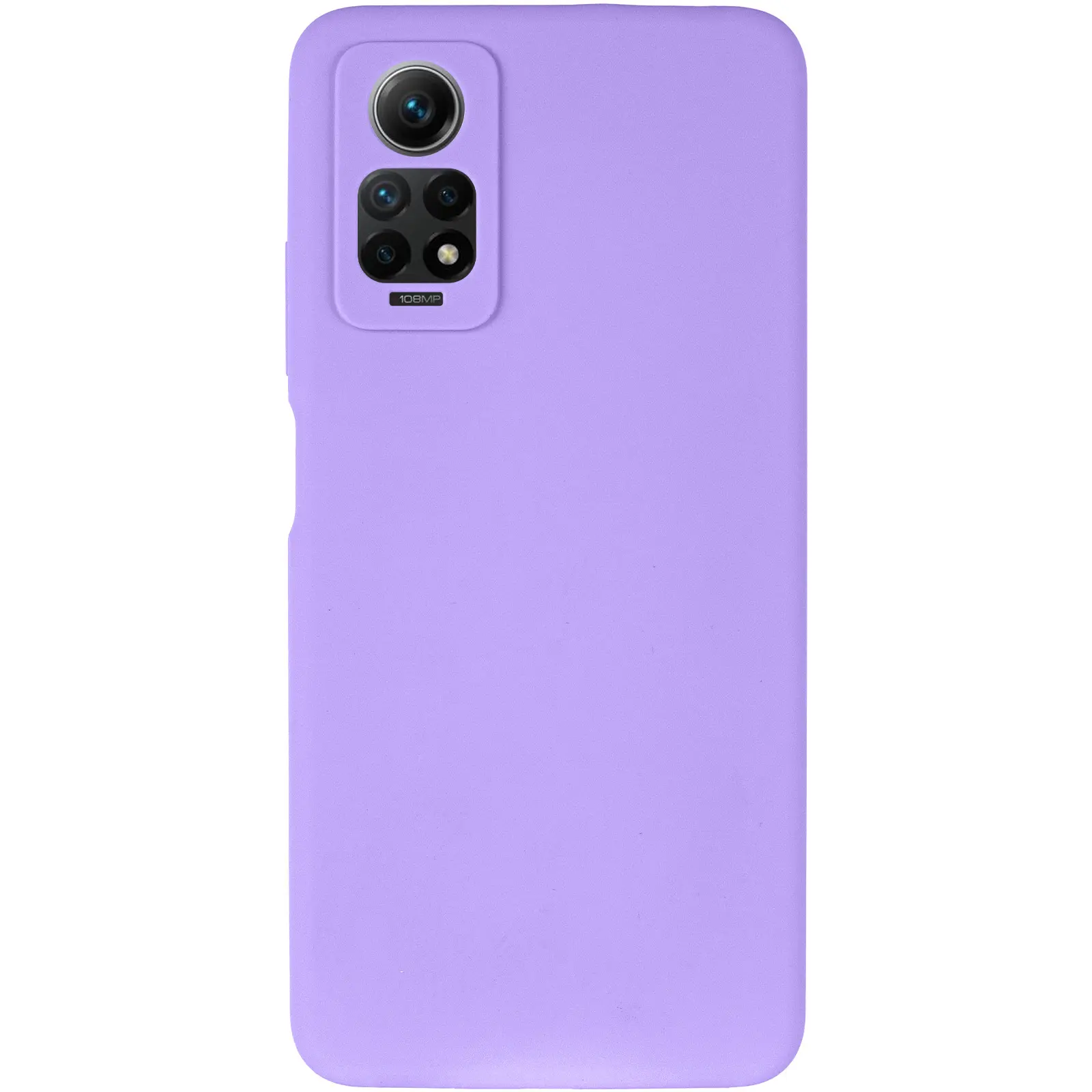 Чохол Silicone Cover Ummi Lakshmi Full Camera (AA) для Xiaomi Redmi Note 12 Pro 4G, Бузковий / Dasheen 1, Силікон, купити оптом з доставкою