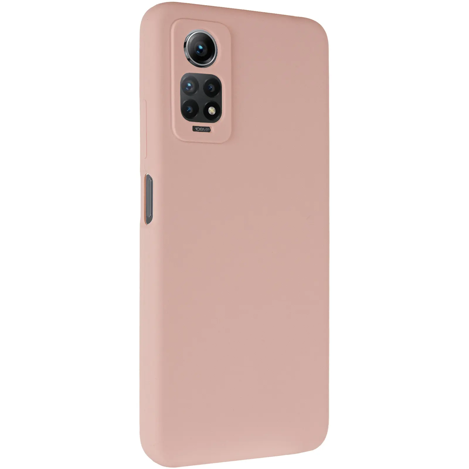Чохол Silicone Cover Ummi Lakshmi Full Camera (AA) для Xiaomi Redmi Note 12 Pro 4G, Рожевий / Pink Sand, Силікон, купити оптом з доставкою