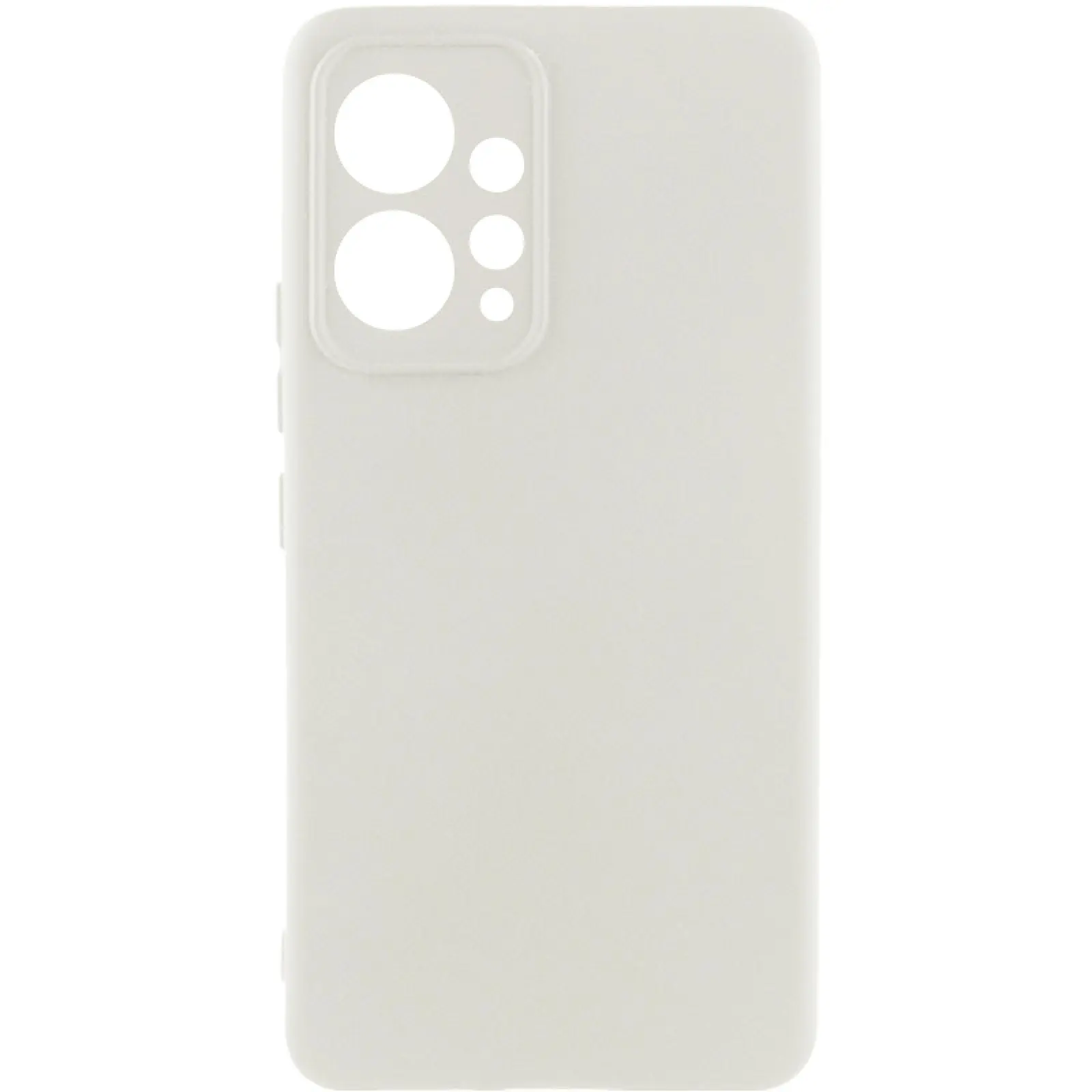Чехол Silicone Cover Ummi Lakshmi Full Camera (AA) для Xiaomi Redmi Note 12 4G, Белый / White, Силикон, купить оптом с доставкой