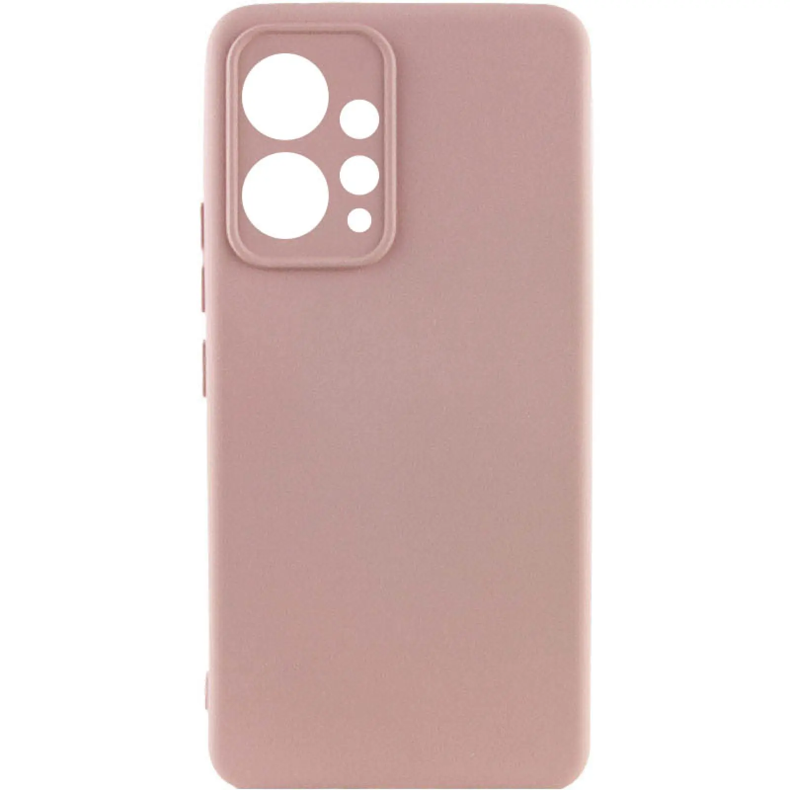 Чехол Silicone Cover Ummi Lakshmi Full Camera (AA) для Xiaomi Redmi Note 12 4G, Розовый / Pink Sand, Силикон, купить оптом с доставкой