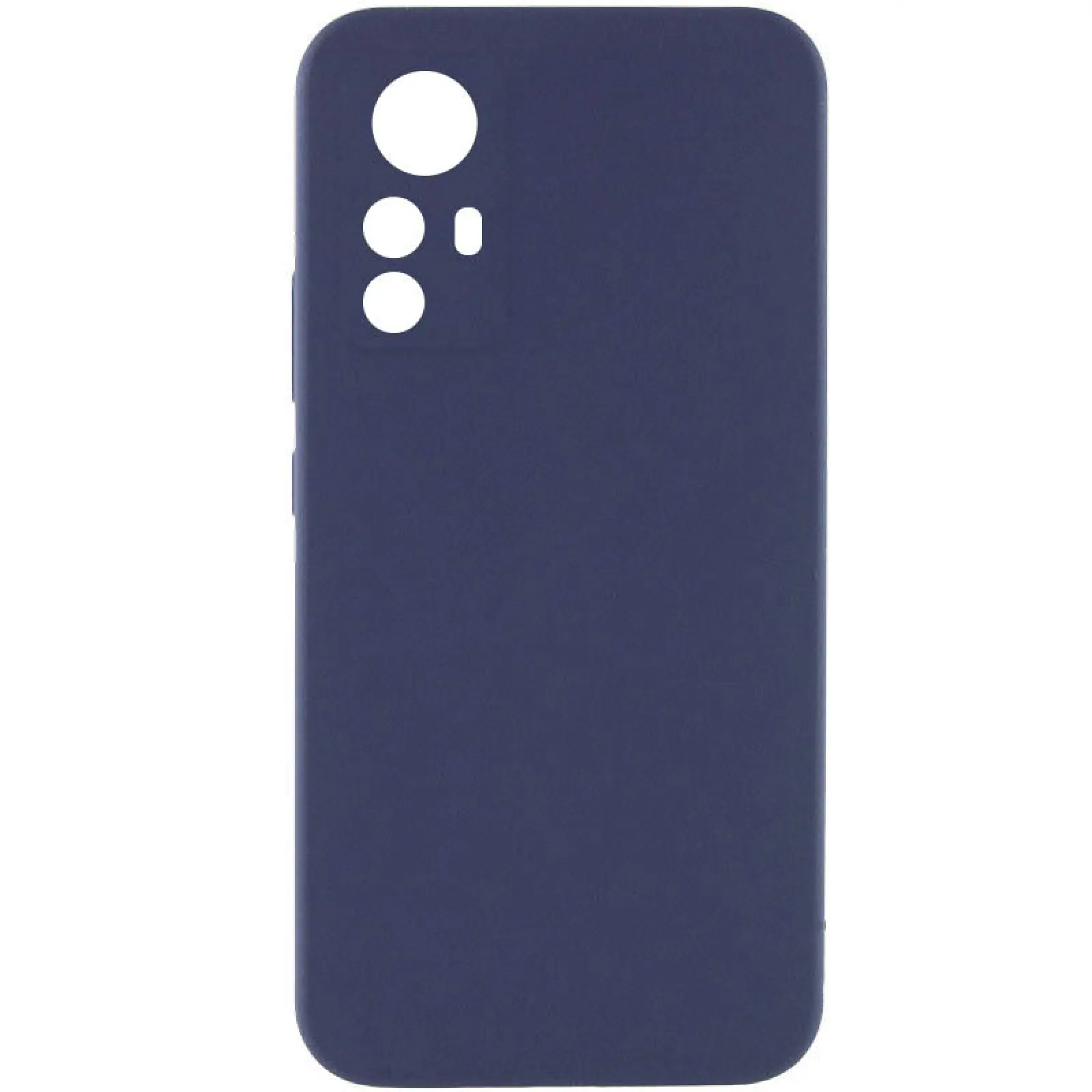 Чехол Silicone Cover Ummi Lakshmi Full Camera (AA) для Xiaomi Redmi Note 12S, Синий / Midnight Blue, Силикон, купить оптом с доставкой