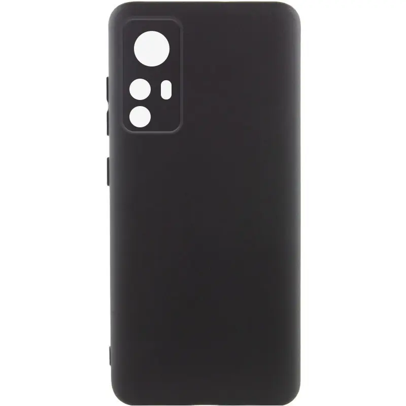 Чехол Silicone Cover Ummi Lakshmi Full Camera (AA) для Xiaomi Redmi Note 12S, Черный / Black, Силикон, купить оптом с доставкой