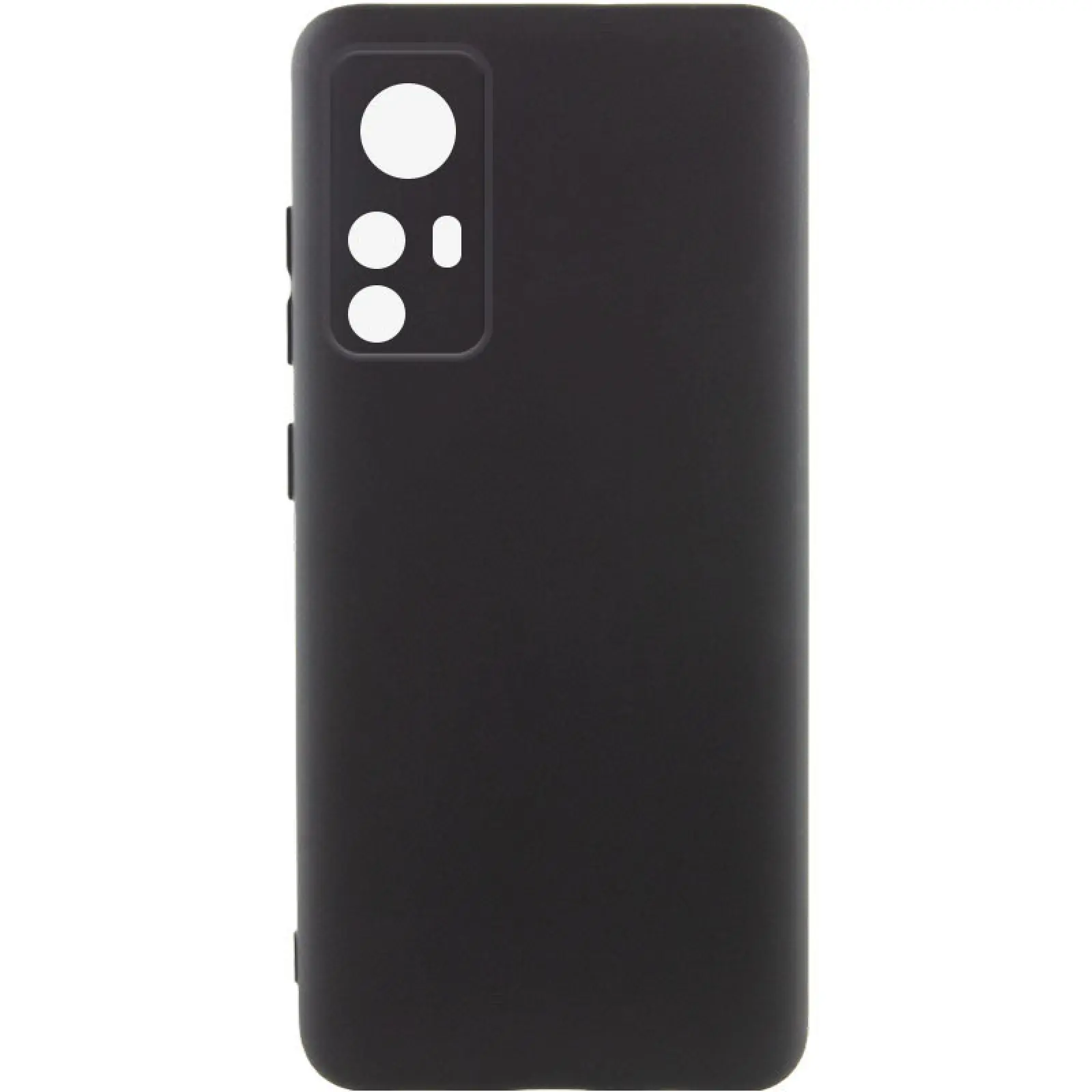 Чехол Silicone Cover Ummi Lakshmi Full Camera (AA) для Xiaomi Redmi Note 12S, Черный / Black, Силикон, купить оптом с доставкой